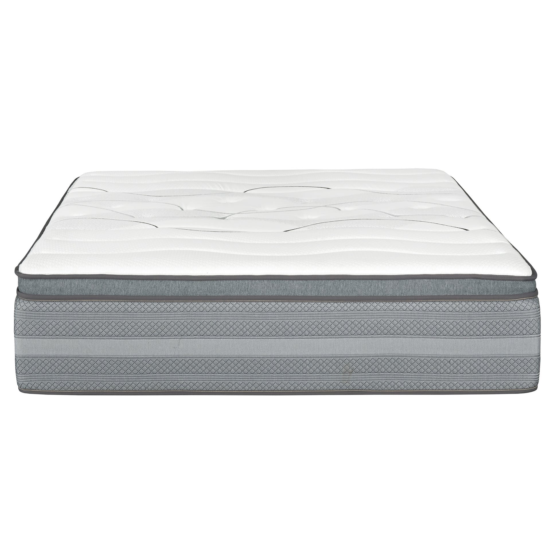 DreamLuxe 14 in. Euro Top Pocket Coil Hybrid Mattress-Bedroom-DECOROLALA