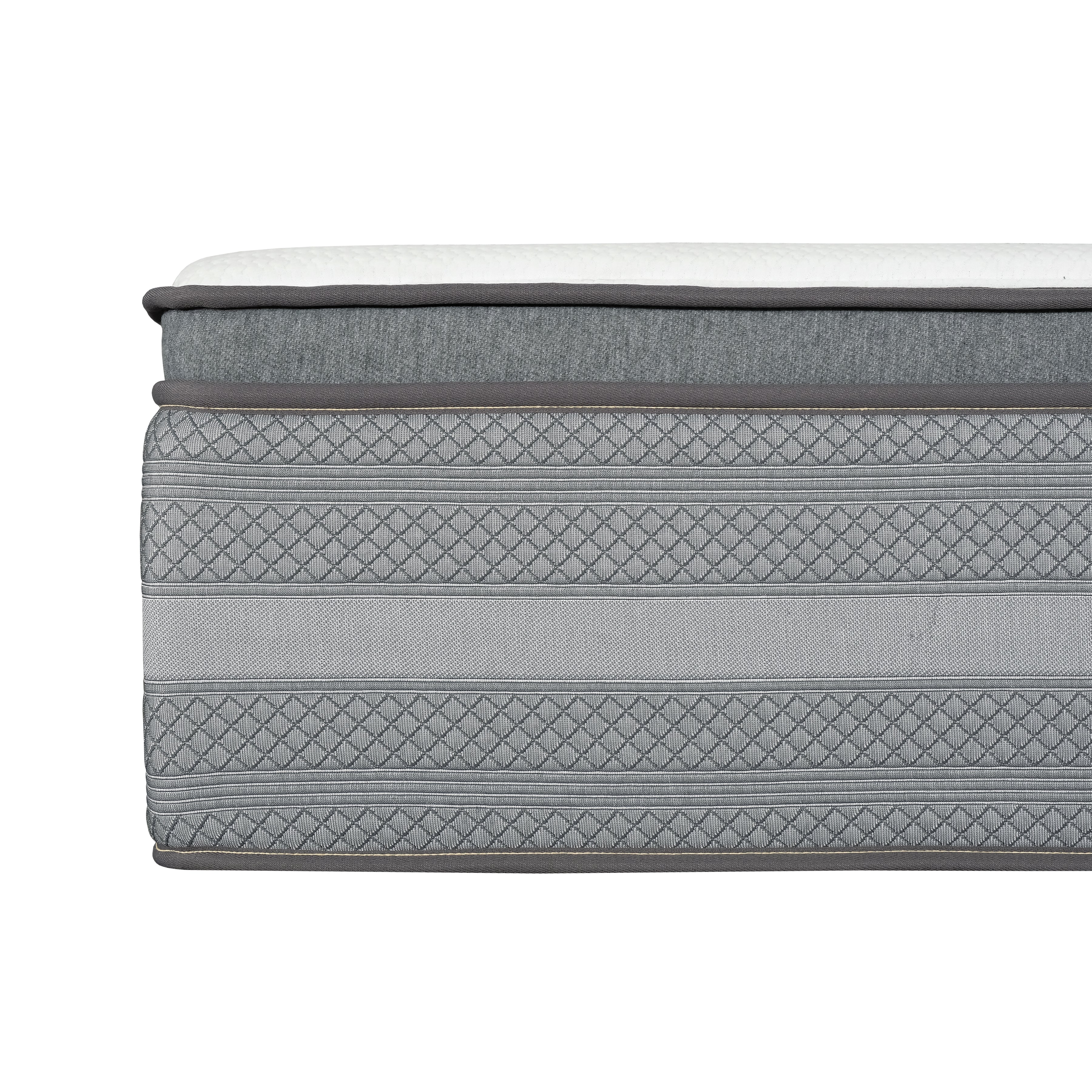 DreamLuxe 14 in. Euro Top Pocket Coil Hybrid Mattress-Bedroom-DECOROLALA