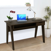 Dressing Table with Flip Mirror and Storage Drawer-Makeup Vanities-DECOROLALA