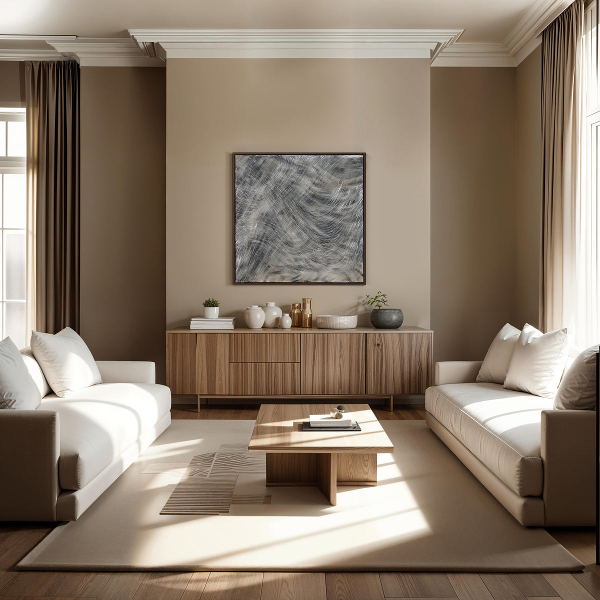 Drift 40" H x 40" W Canvas Art-Canvas Prints-DECOROLALA