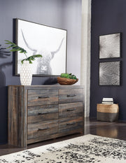 Drystan King Bookcase Bed - Brown Storage-8 + Piece Bedroom Sets-DECOROLALA