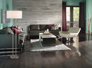 Duet Floor Lamp Dual Shades Brushed Steel-Lighting-DECOROLALA