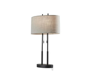 Duet Table Lamp with Dual Bronze Sockets-Lighting-DECOROLALA