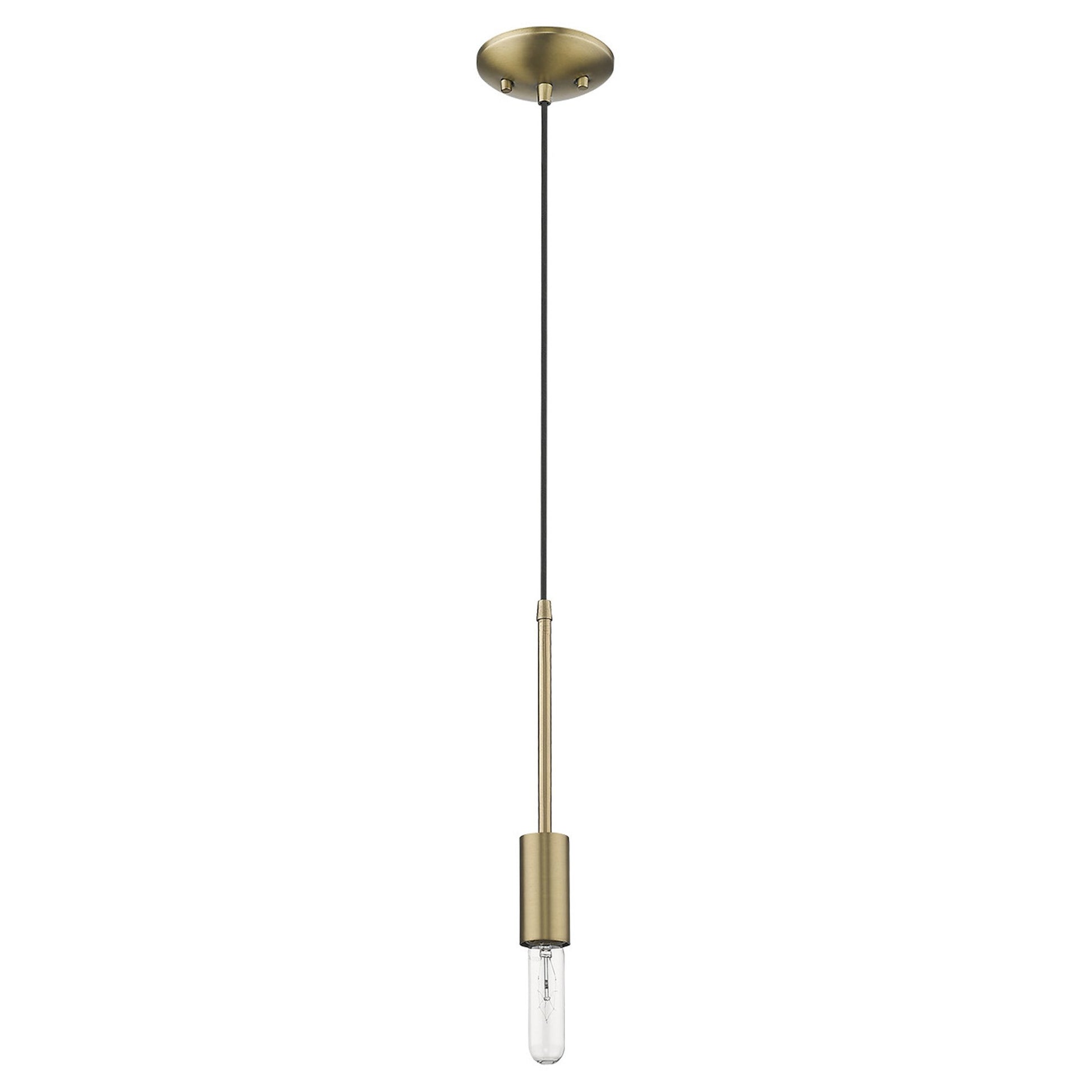 Dull Gold Mini Pendant Hanging Light-Pendants-Hanging Lights-DECOROLALA