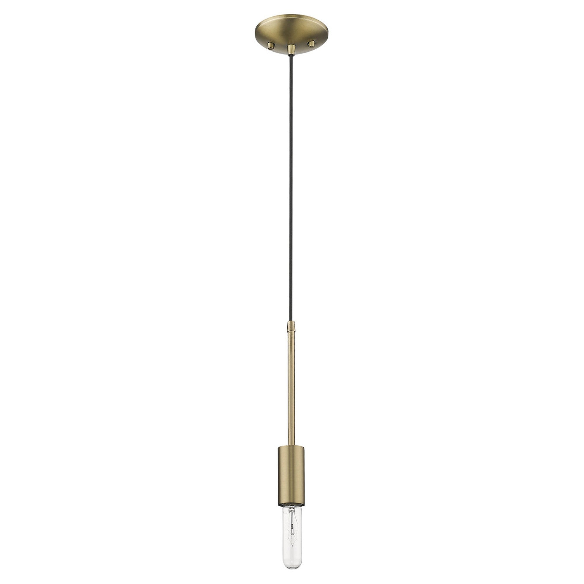 Dull Gold Mini Pendant Hanging Light-Pendants-Hanging Lights-DECOROLALA