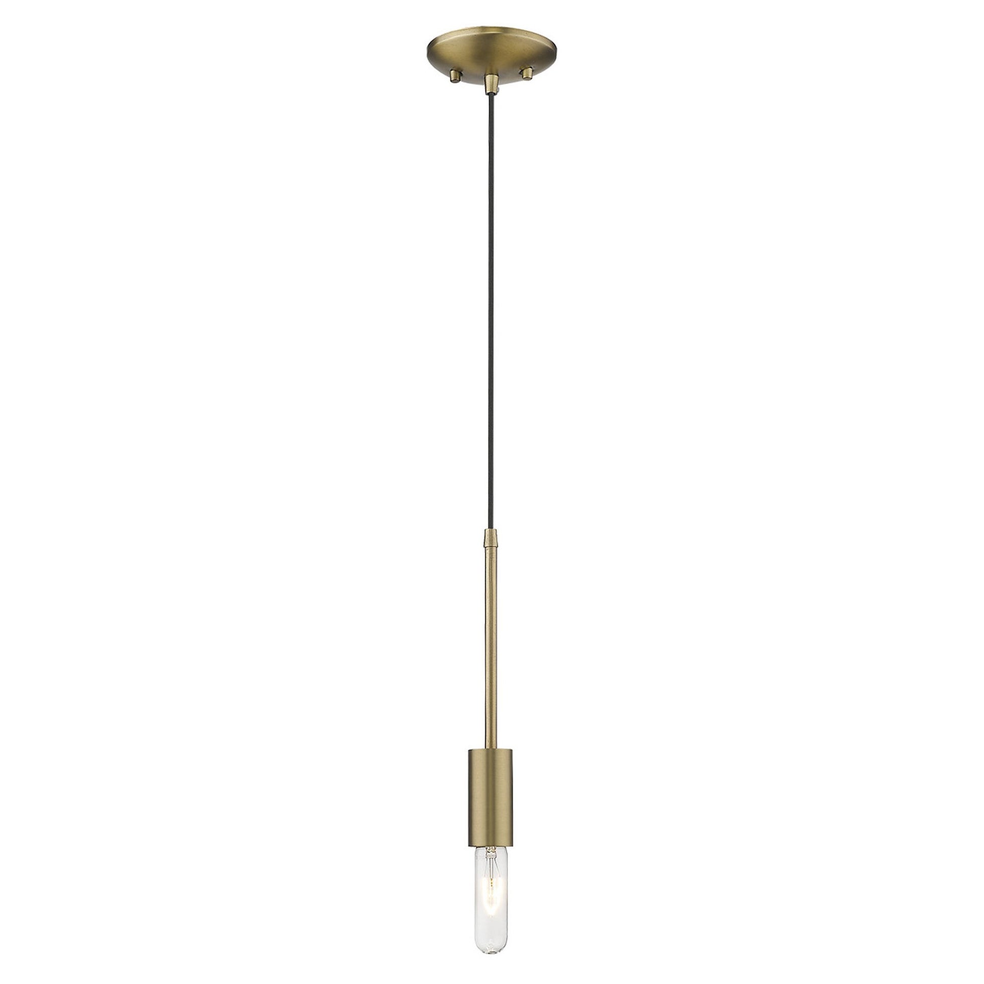 Dull Gold Mini Pendant Hanging Light-Pendants-Hanging Lights-DECOROLALA