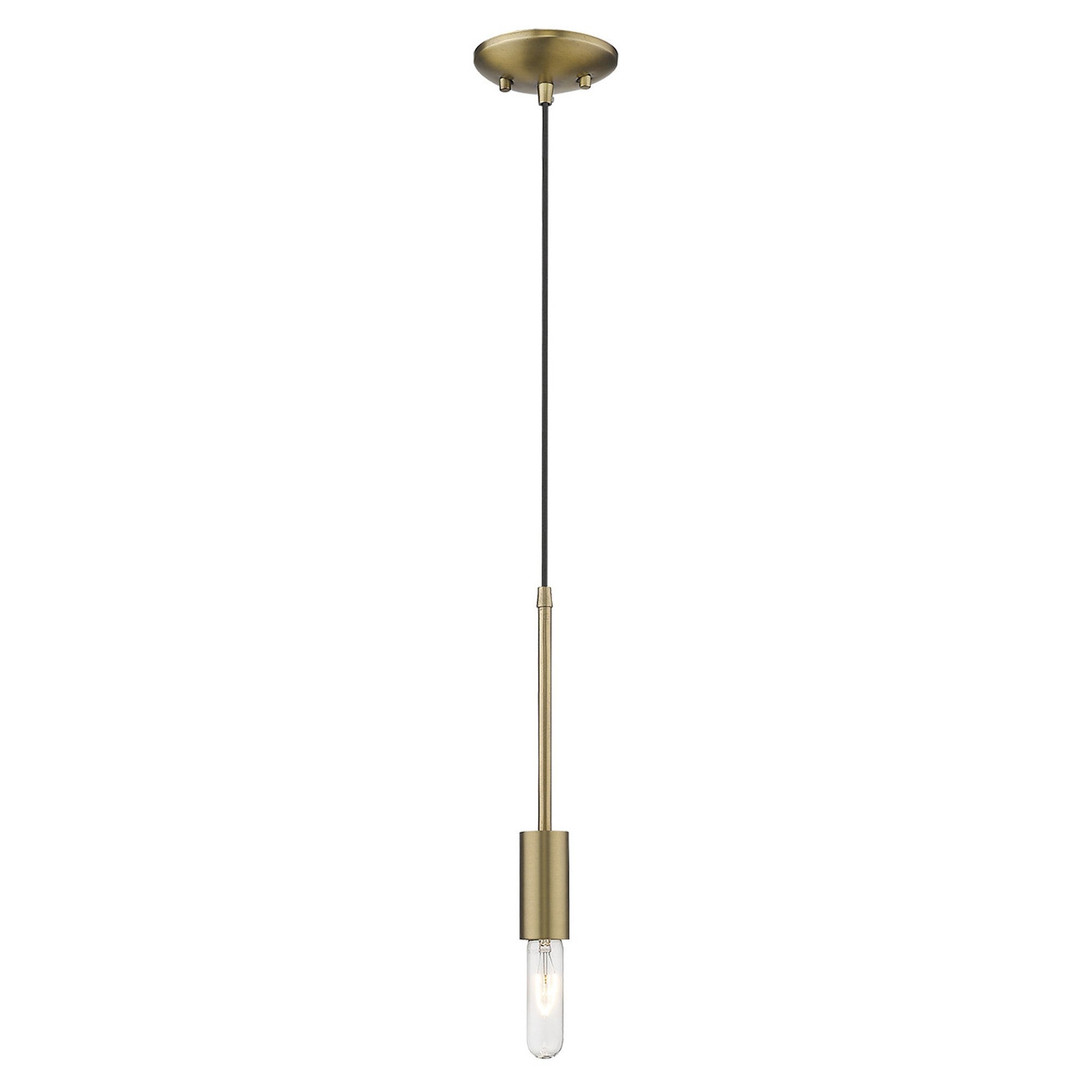 Dull Gold Mini Pendant Hanging Light-Pendants-Hanging Lights-DECOROLALA