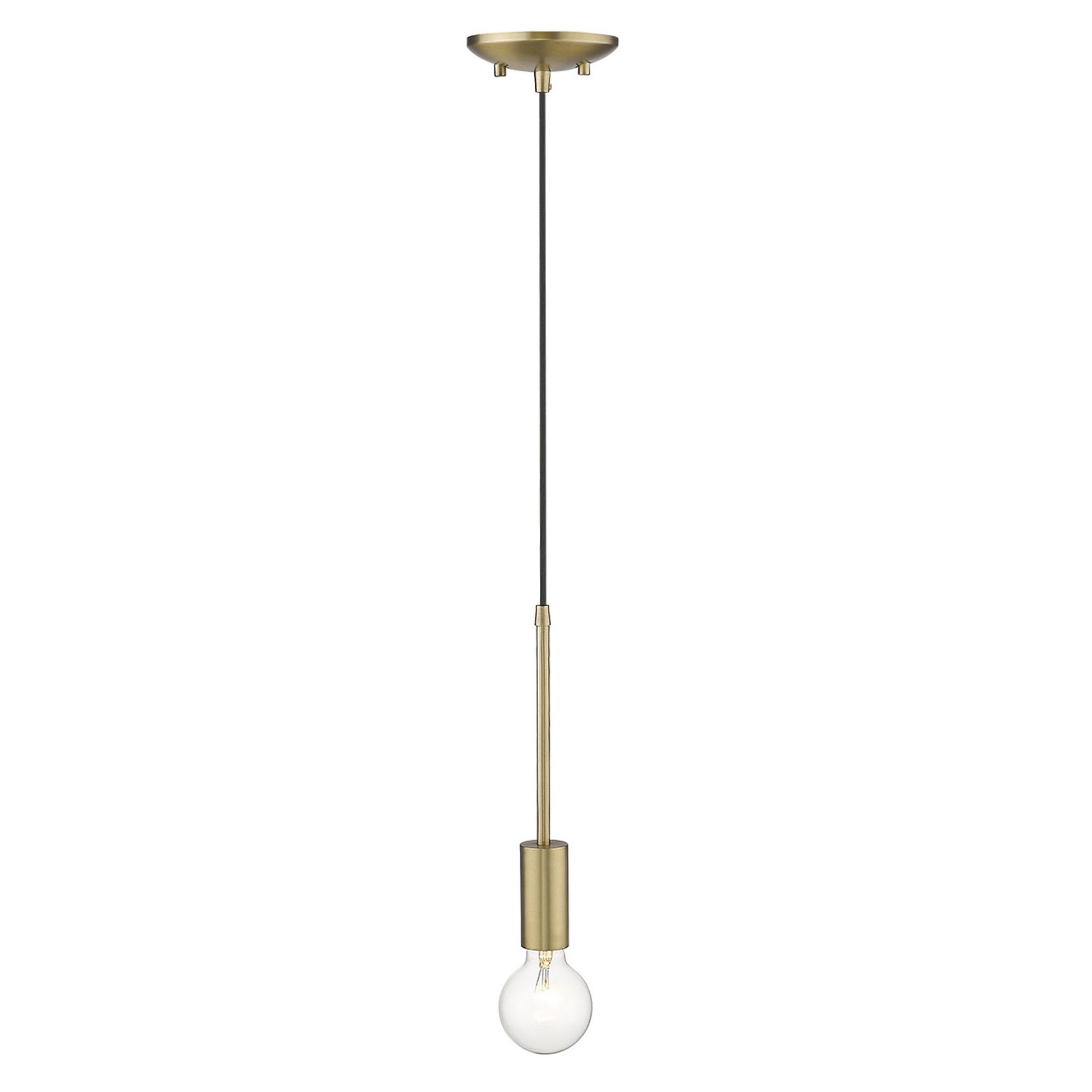 Dull Gold Mini Pendant Hanging Light-Pendants-Hanging Lights-DECOROLALA