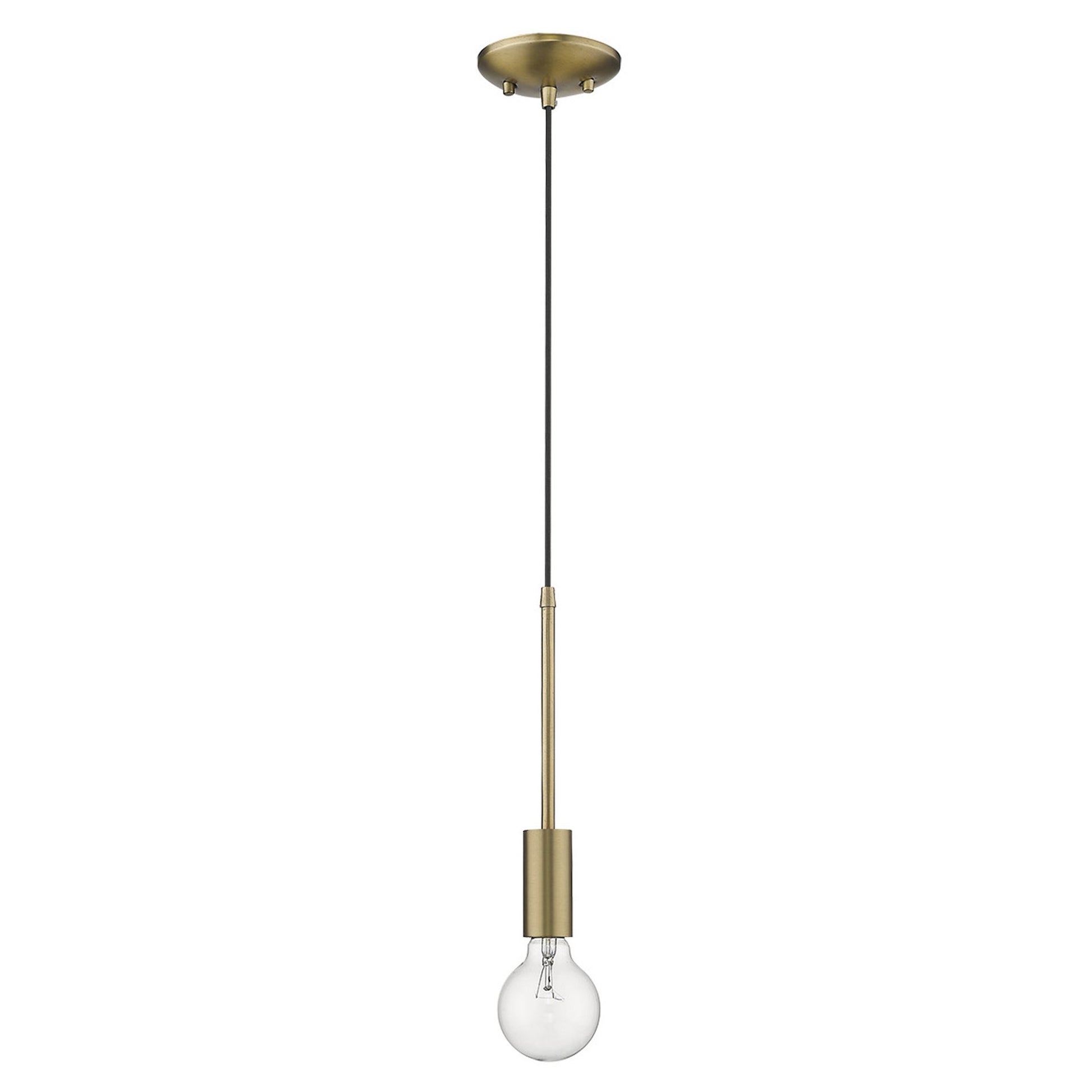 Dull Gold Mini Pendant Hanging Light-Pendants-Hanging Lights-DECOROLALA