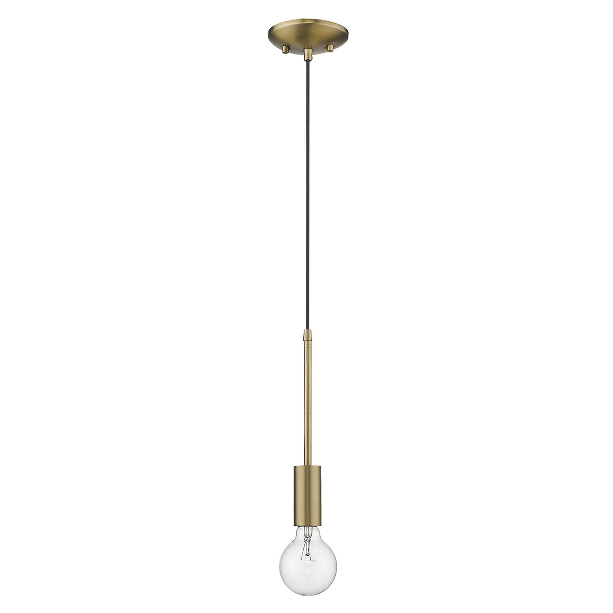 Dull Gold Mini Pendant Hanging Light-Pendants-Hanging Lights-DECOROLALA