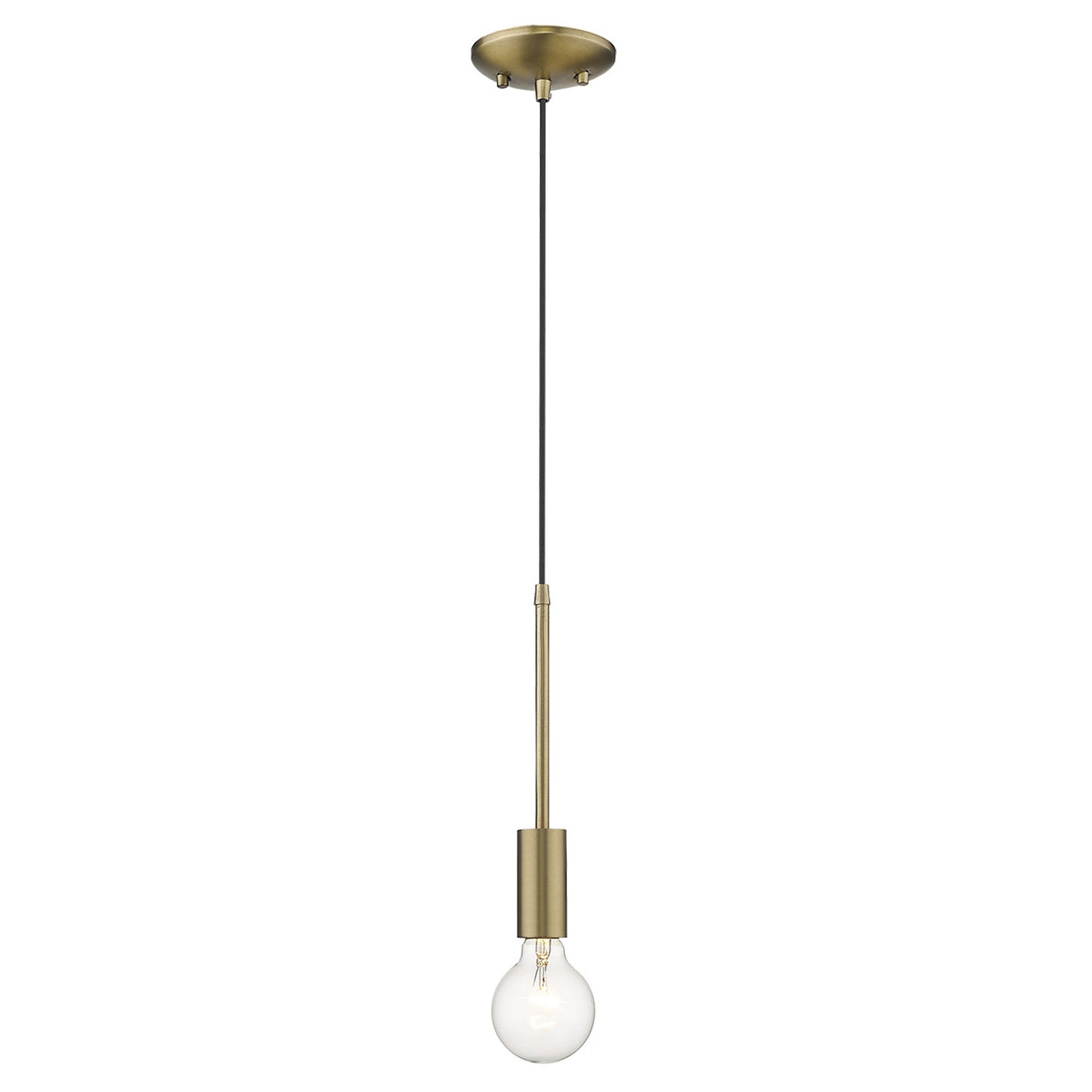 Dull Gold Mini Pendant Hanging Light-Pendants-Hanging Lights-DECOROLALA