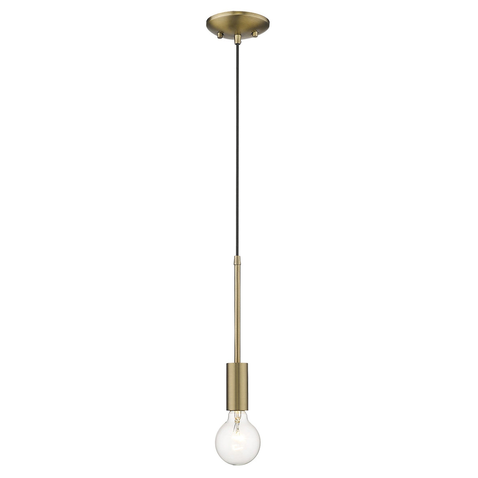 Dull Gold Mini Pendant Hanging Light-Pendants-Hanging Lights-DECOROLALA