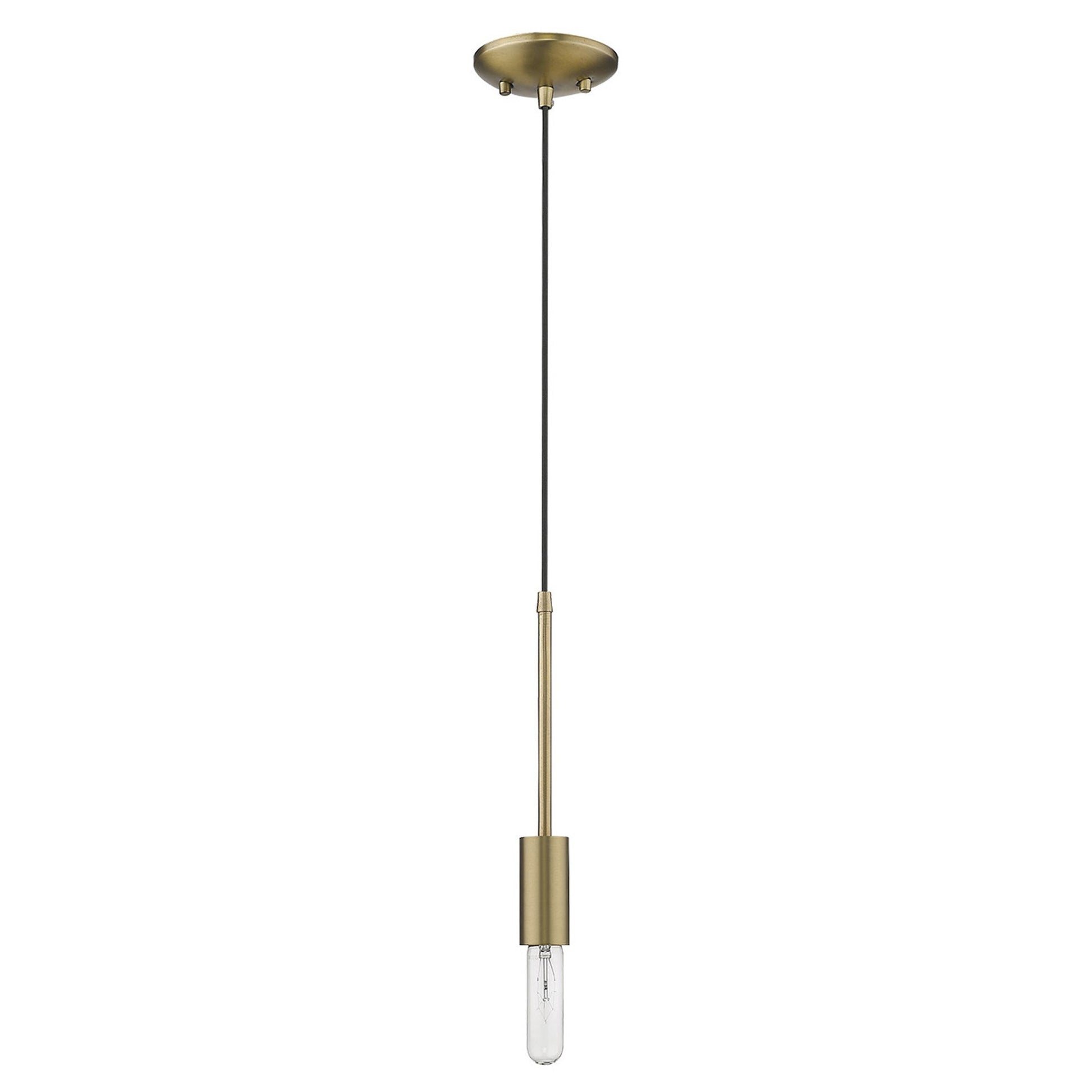 Dull Gold Mini Pendant Hanging Light-Pendants-Hanging Lights-DECOROLALA