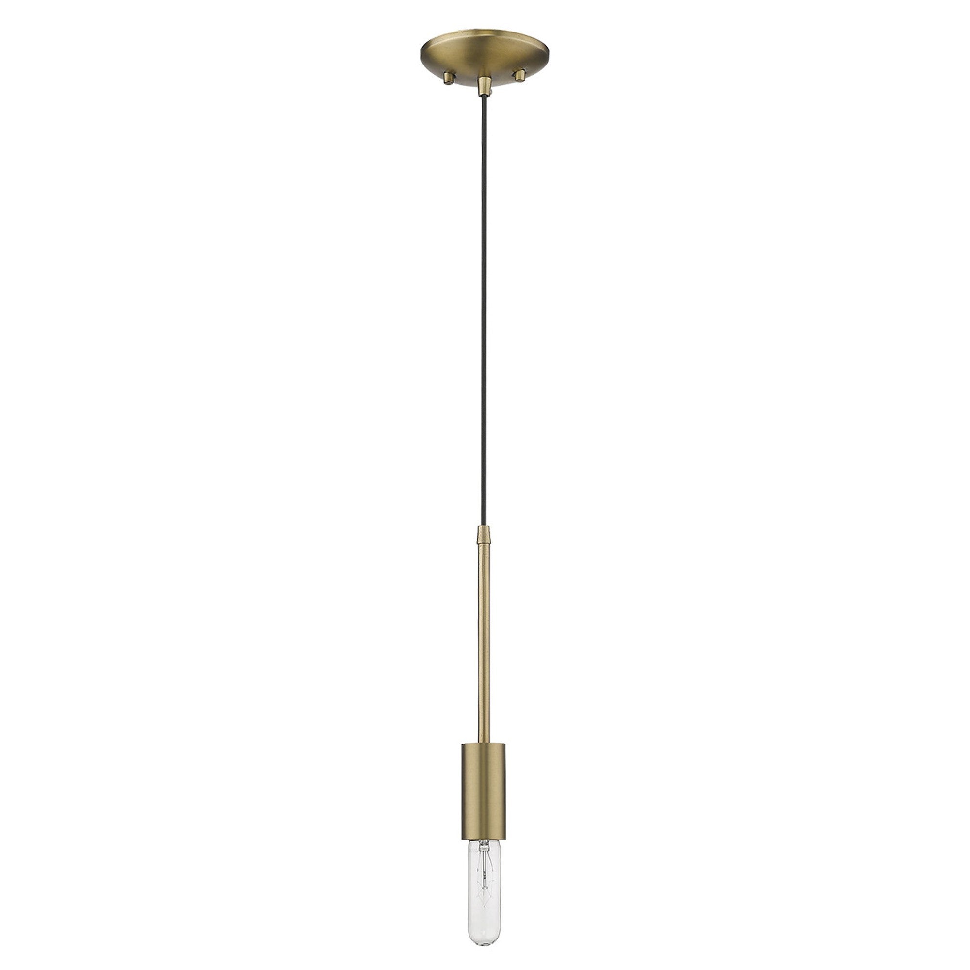 Dull Gold Mini Pendant Hanging Light-Pendants-Hanging Lights-DECOROLALA