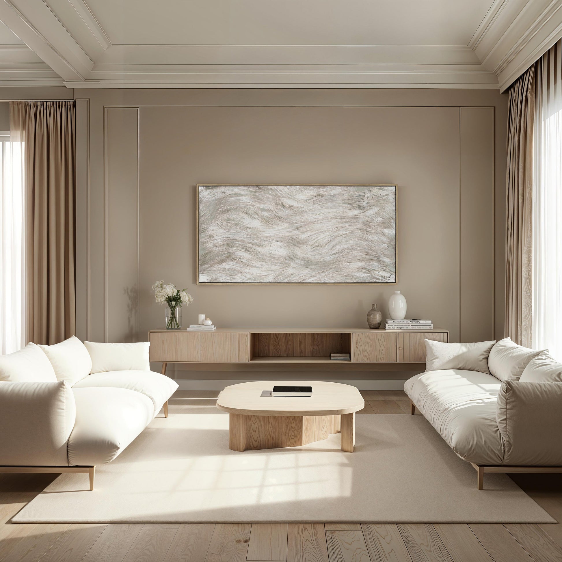 Dune 30" H x 60" W Canvas Art-Canvas Print-DECOROLALA