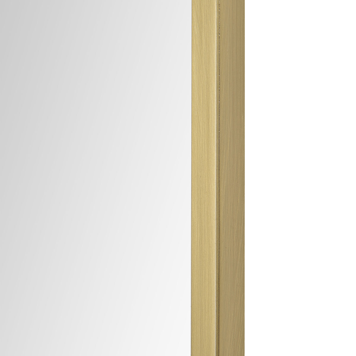Durness 36" Tall Arch Wall Mirror, Yellow-Mirrors-DECOROLALA