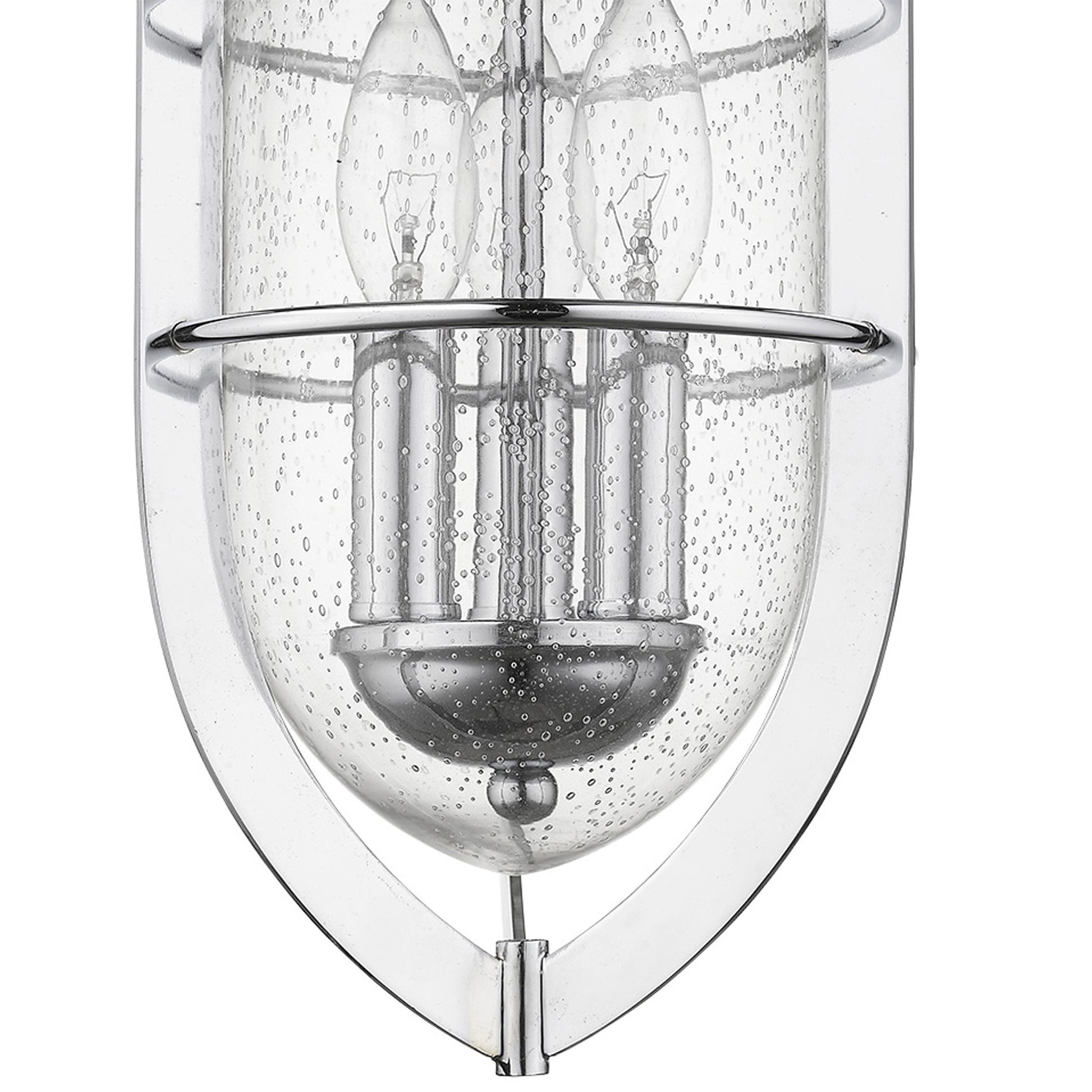 Dylan 3-Light Chrome Hanging Lantern-Chandeliers-DECOROLALA