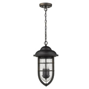 Dylan 3-Light Oil-Rubbed Bronze Hanging Lantern-Chandeliers-DECOROLALA