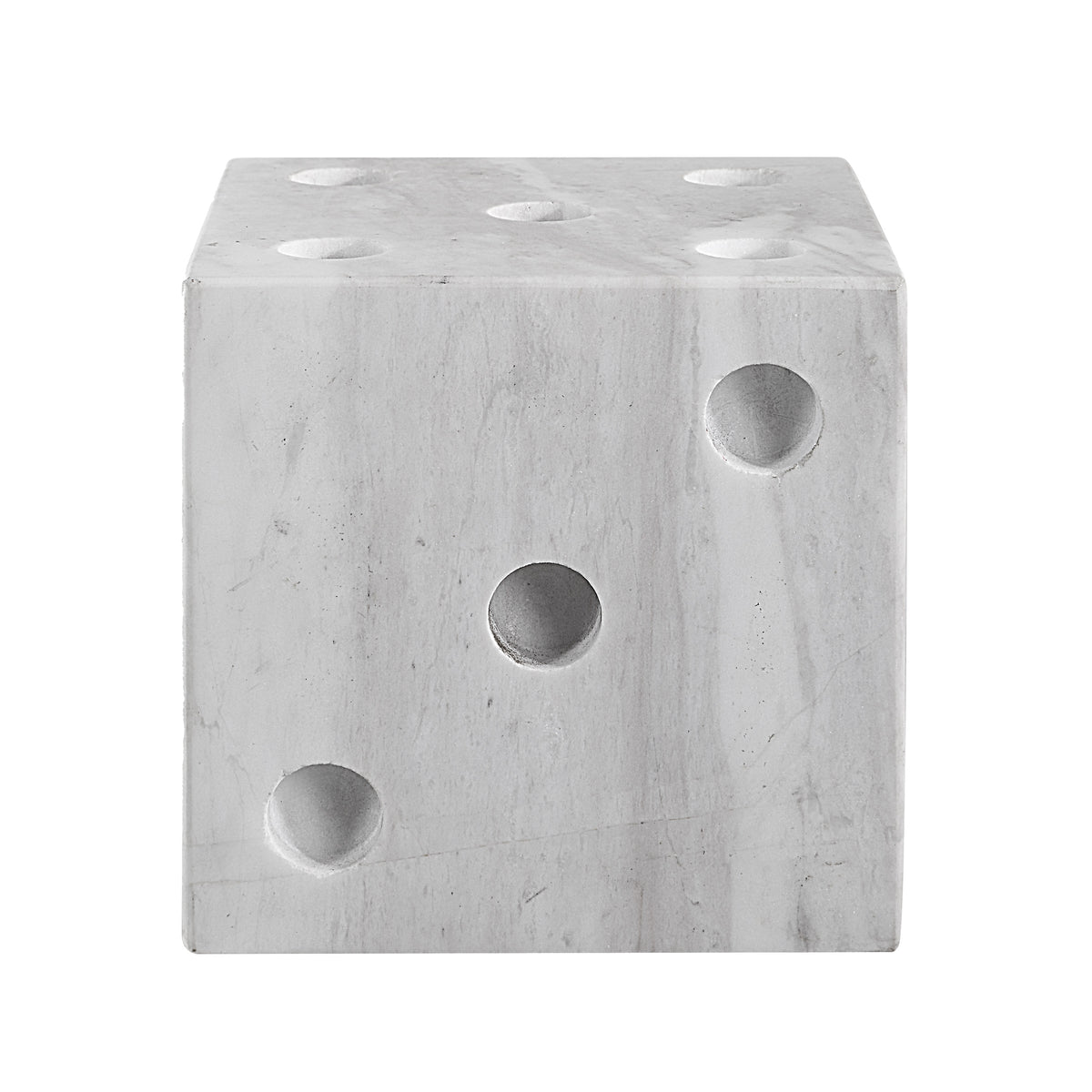 Dylon Statue, Honed White-Decorative Statues-DECOROLALA