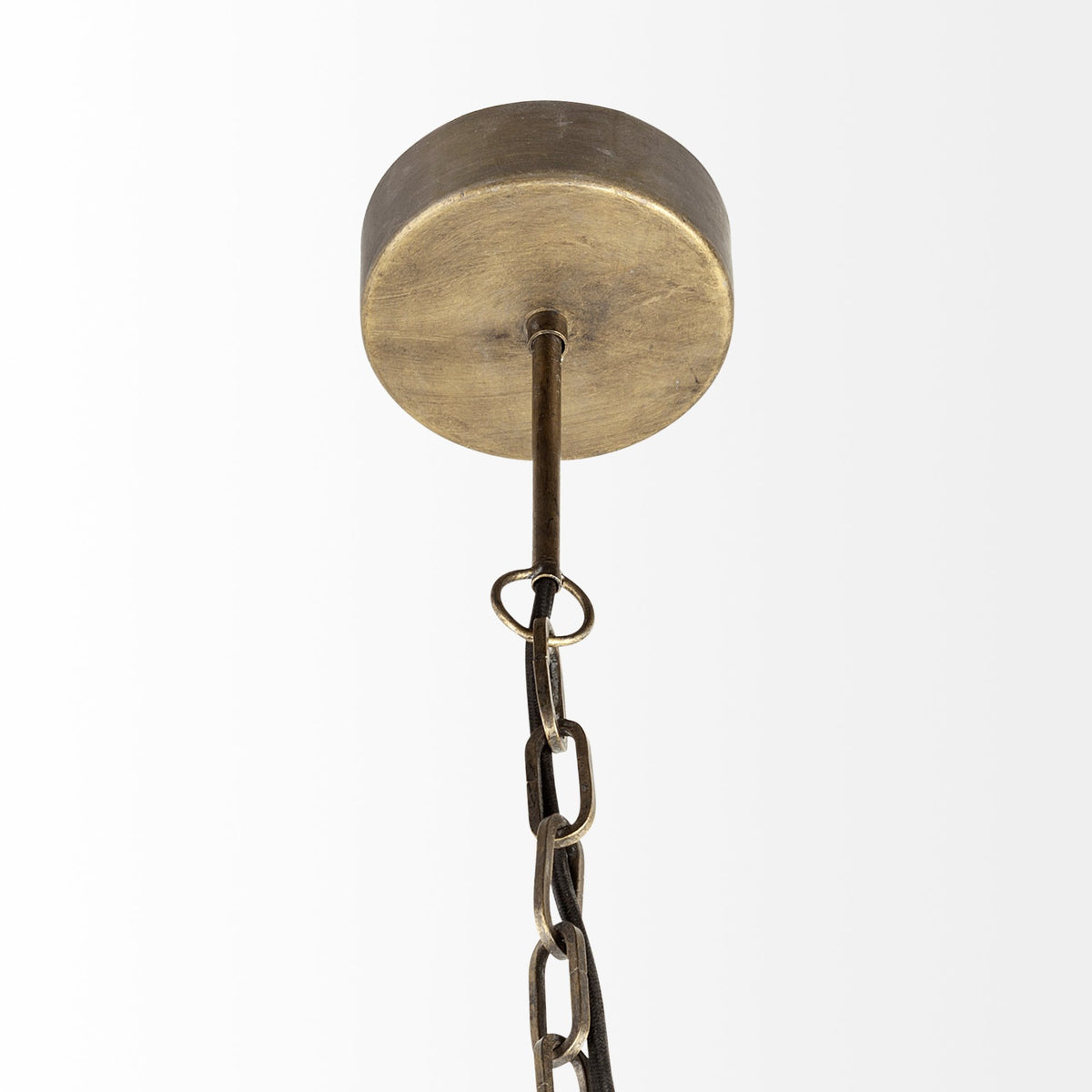 Dyson I 18x18 Black Metal Triangular Orb Pendant Light-Pendant Lighting-DECOROLALA