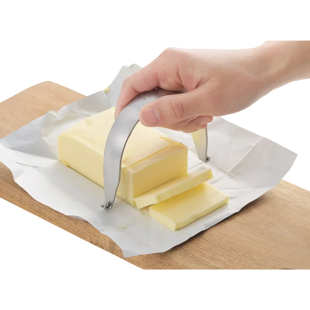 EAtoCO Kaku Wire Cheese Cutter – Stainless Steel | Yoshikawa Japan-Kitchen Tools-DECOROLALA