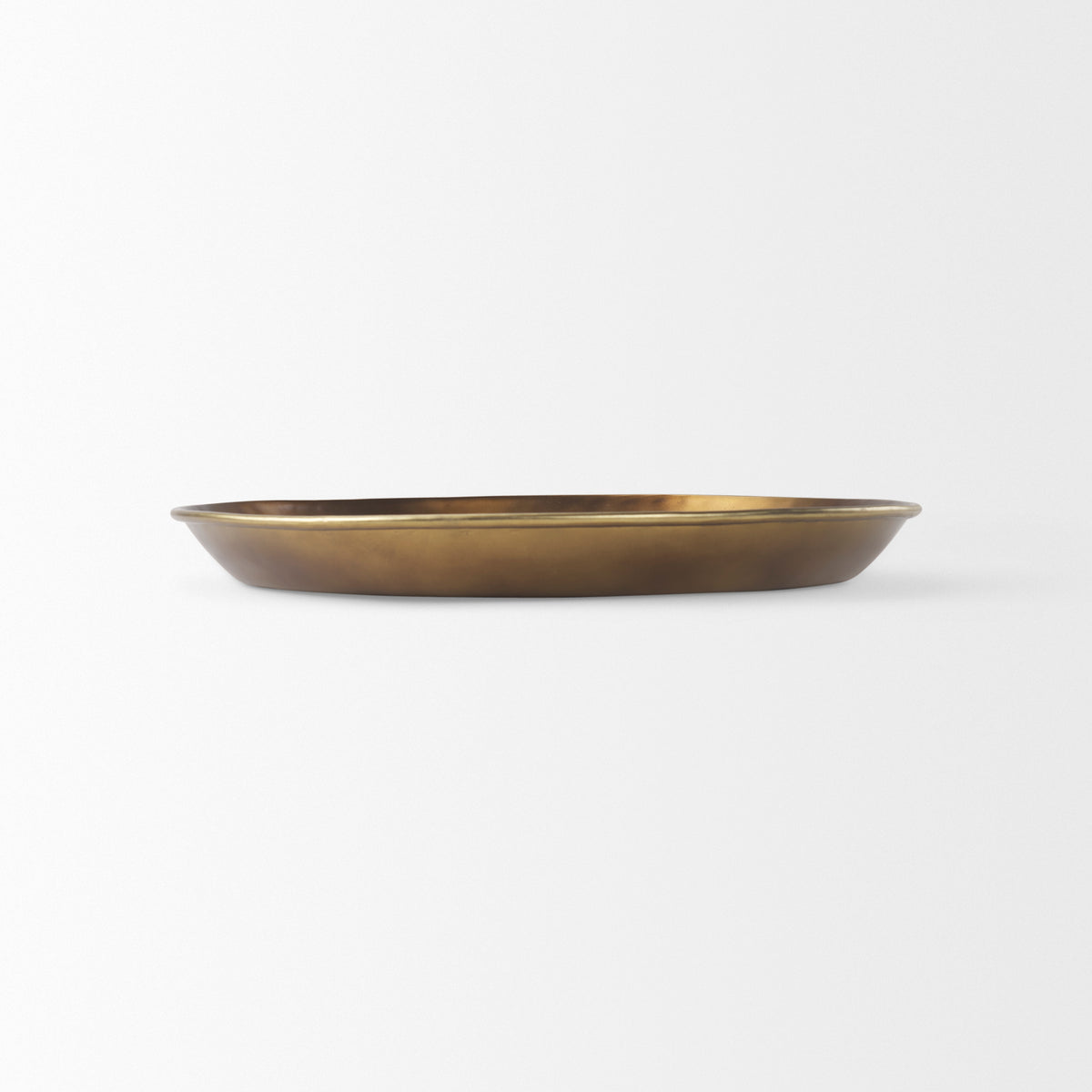 Eagan 20.0L x 20.0W x 1.8H Brass Aluminium Tray Medium-Trays-DECOROLALA