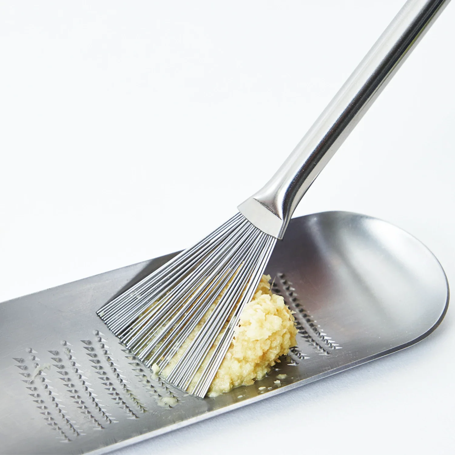 Eatoco Hake Grater Brush  Japanese Stainless Steel Grater Cleaner Tool-Grill Scraper-DECOROLALA