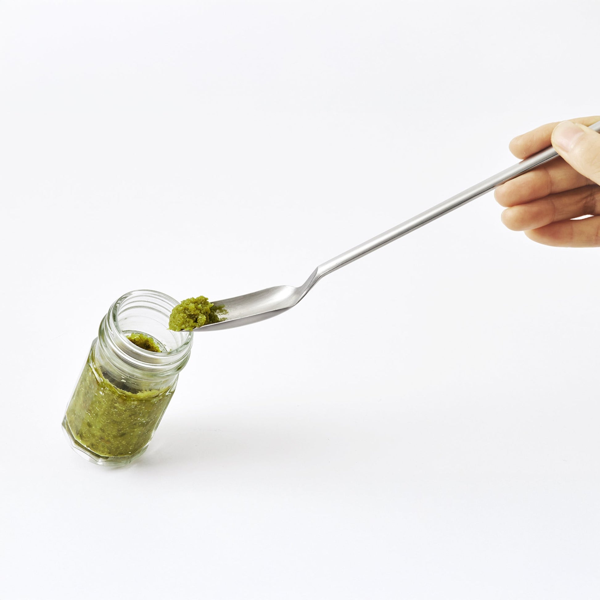 Eatoco Japan Saji Slim Stainless Steel Spoon  (230 mm)-Kitchen Tool-DECOROLALA