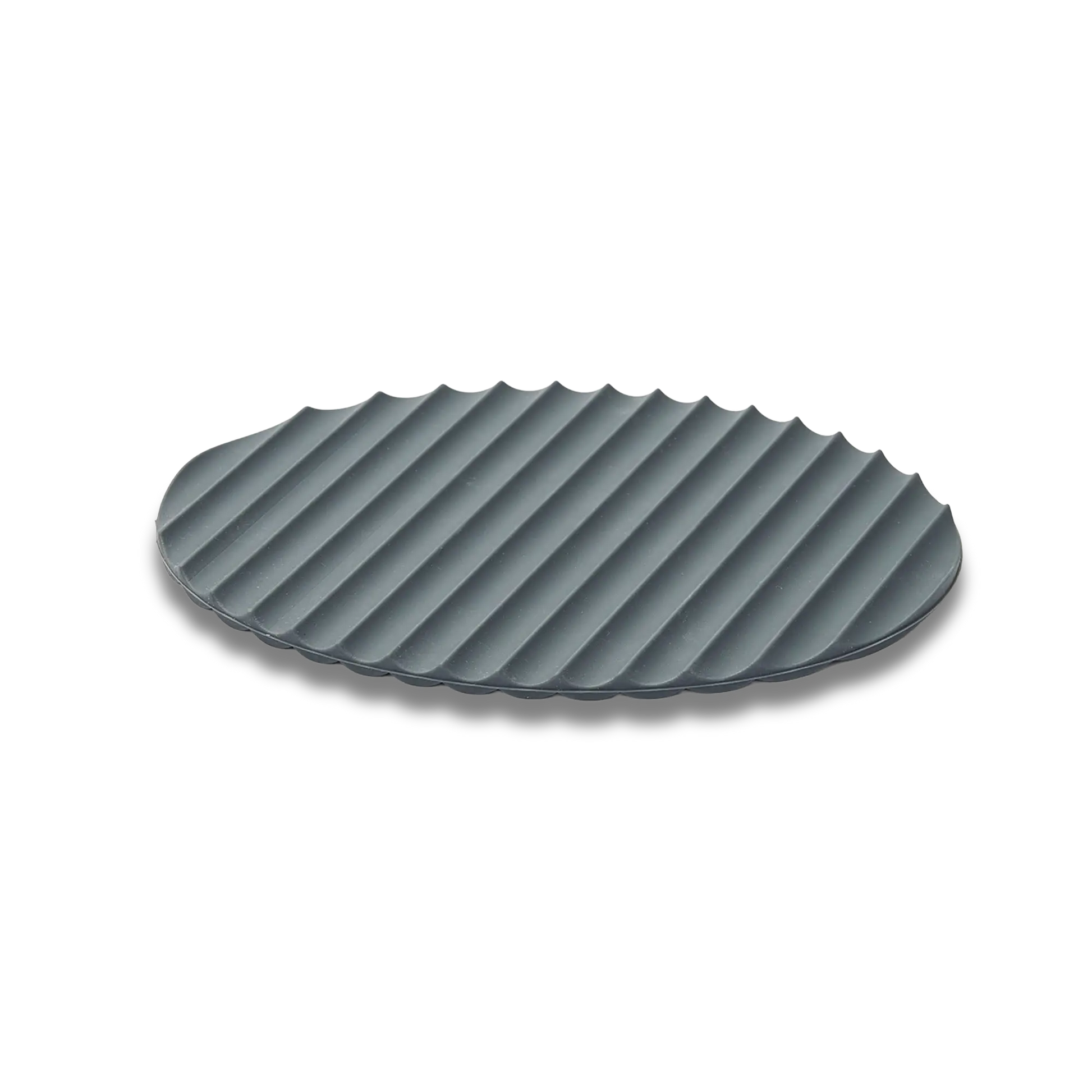 Eatoco Nami Silicone Pot Holder Mat - Dark Grey Heat-Resistant-Kitchen Tool-DECOROLALA