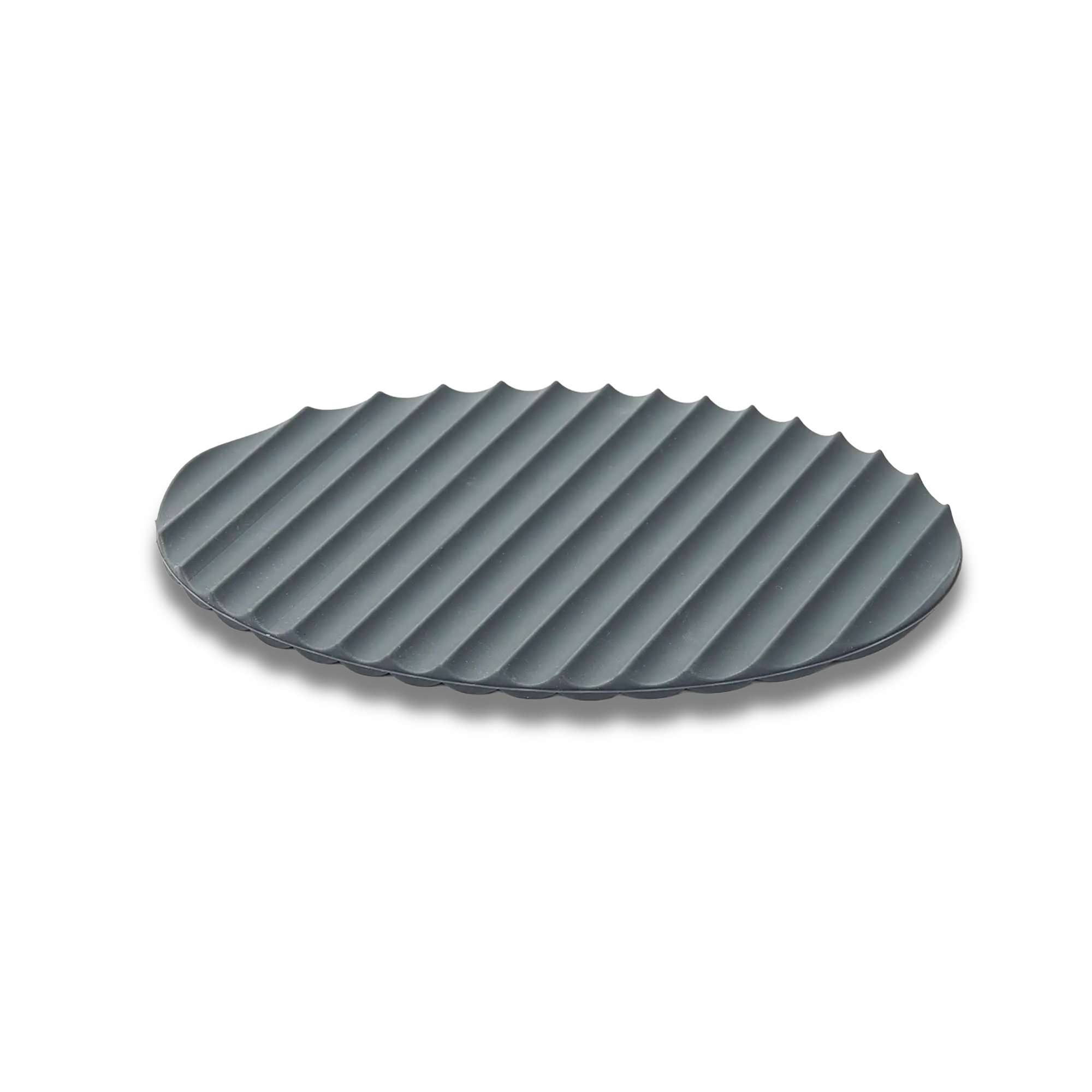 Eatoco Nami Silicone Pot Holder Mat - Dark Grey Heat-Resistant-Kitchen Tool-DECOROLALA