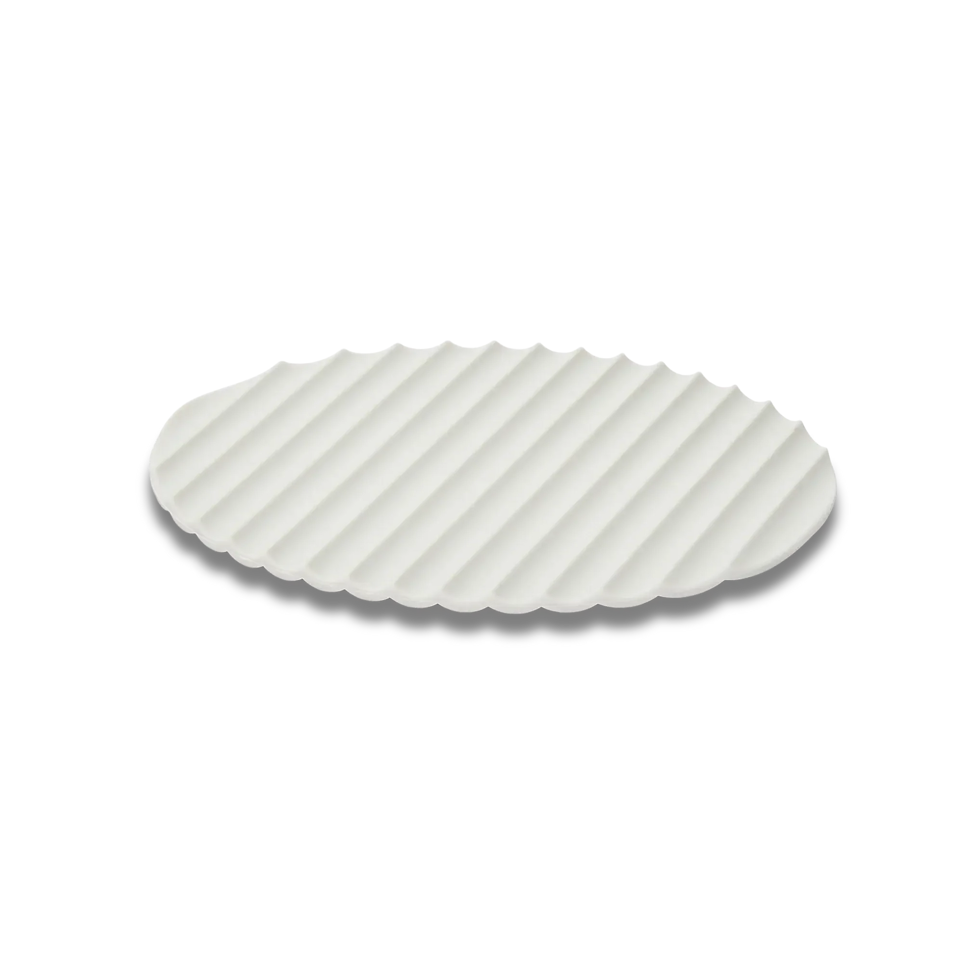 Eatoco Nami Silicone Pot Holder Mat  Heat-Resistant & Non-Slip - Light Grey-Kitchen Tool-DECOROLALA