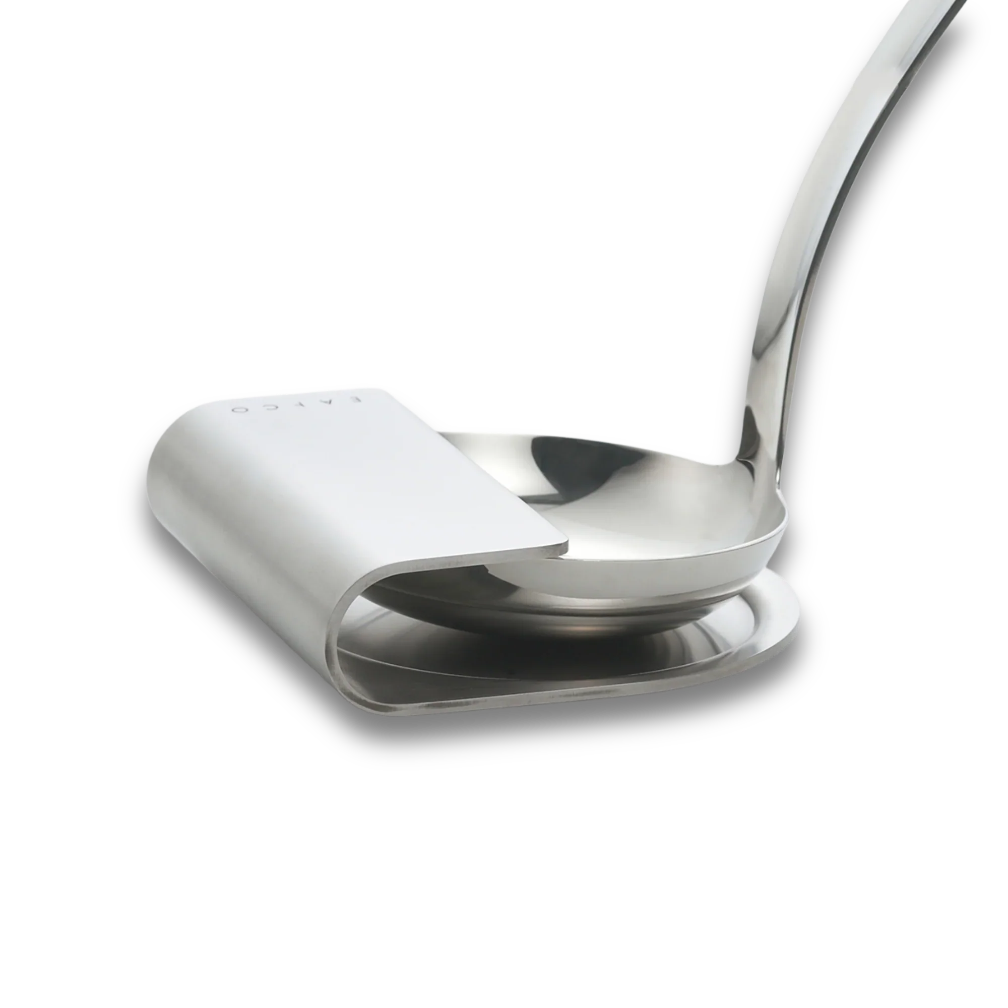 Eatoco Oki Ladle Stand – Minimalist Stainless Steel Kitchen Tool (Made in Japan)-Kitchen Tools-DECOROLALA