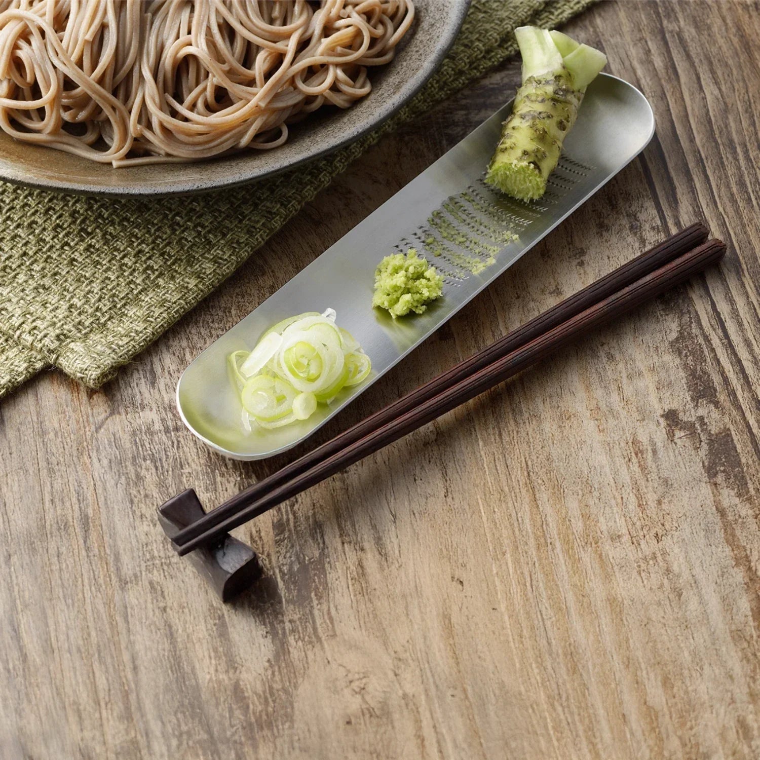 Eatoco Oros Tray Grater  for Ginger, Wasabi & Cheese - Made in Japan-Decorative Tray-DECOROLALA