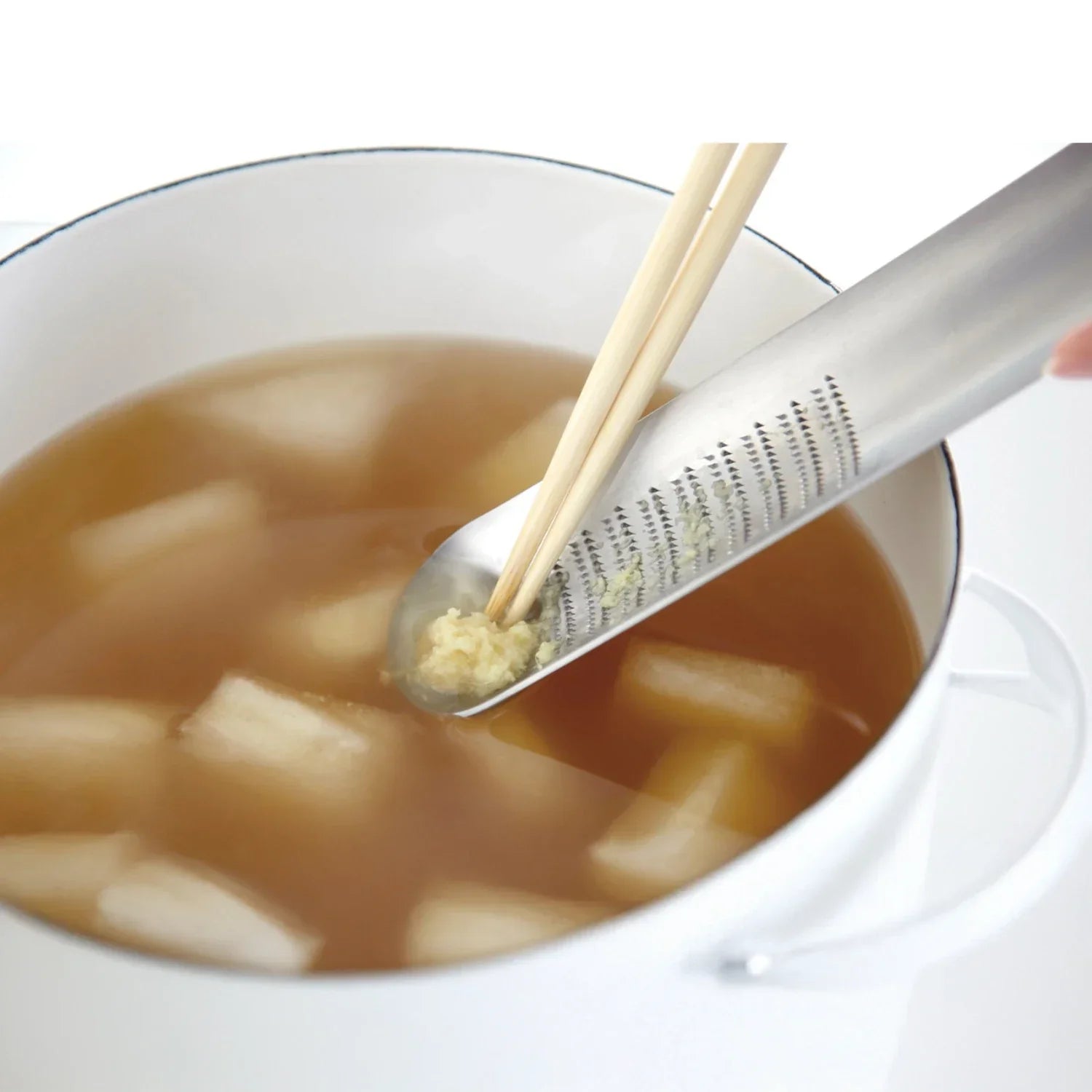 Eatoco Oros Tray Grater  for Ginger, Wasabi & Cheese - Made in Japan-Decorative Tray-DECOROLALA