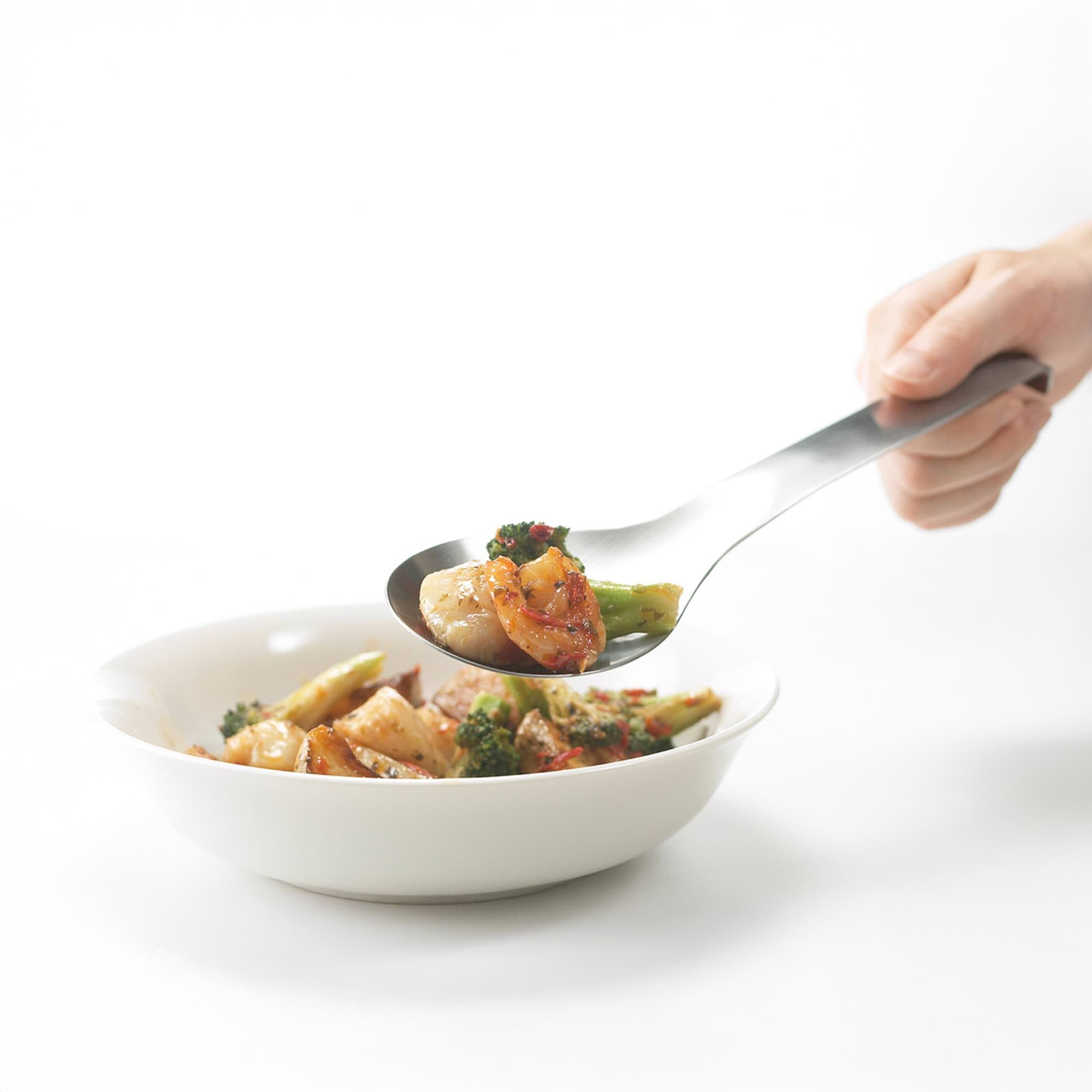 Eatoco Stainless Steel Serving Spoon - Japan Suqu  (230 mm)-Kitchen Tool-DECOROLALA