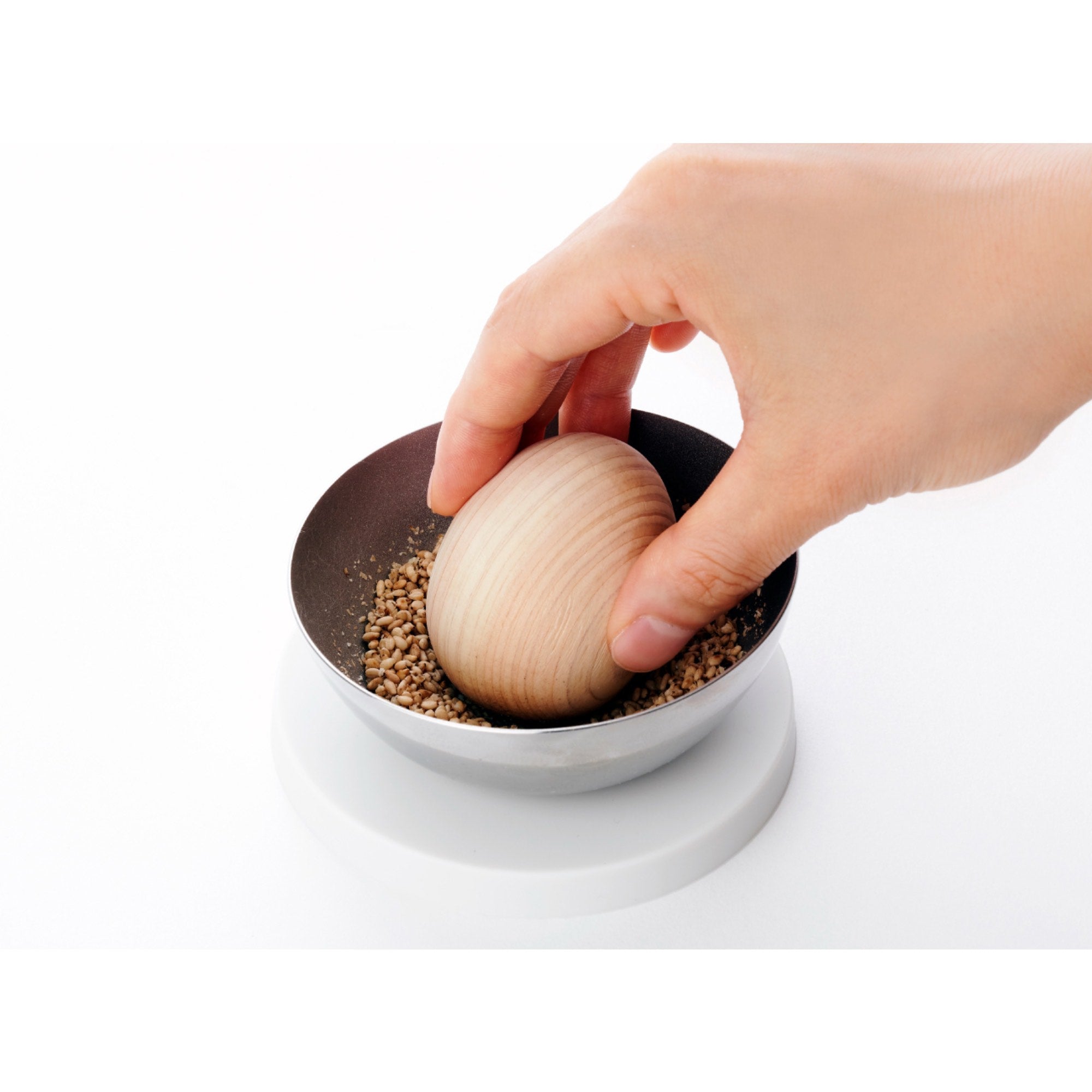 Eatoco Sulu Mortar & Pestle Stainless Steel-Kitchen Tools-DECOROLALA
