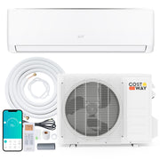 EcoGuard Series 9000 BTU 19 SEER2 115V Mini Split Air Conditioner and Heater-Mini Split Air Conditioners-DECOROLALA