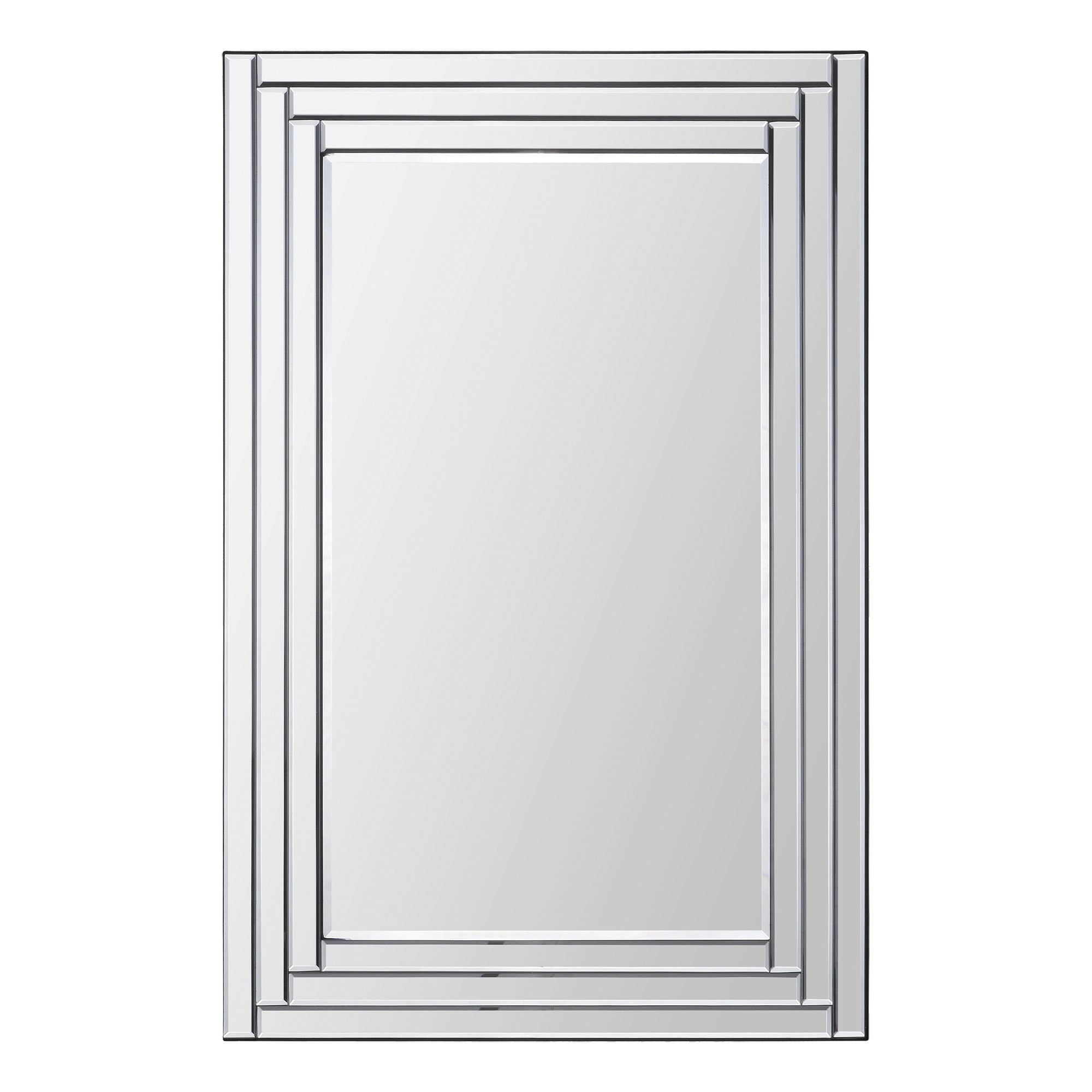 Edessa 36" Tall Rectangle Wall Mirror-Mirror-DECOROLALA