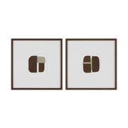 Edge 24.0" Wide Wall Decor, Printed Artwork (2 Piece Set)-Canvas Print-DECOROLALA