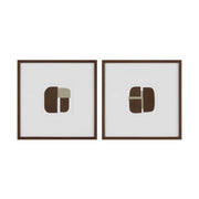 Edge 24.0" Wide Wall Decor, Printed Artwork (2 Piece Set)-Canvas Prints-DECOROLALA