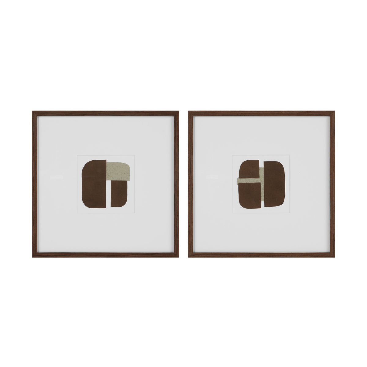 Edge 24.0" Wide Wall Decor, Printed Artwork (2 Piece Set)-Canvas Prints-DECOROLALA
