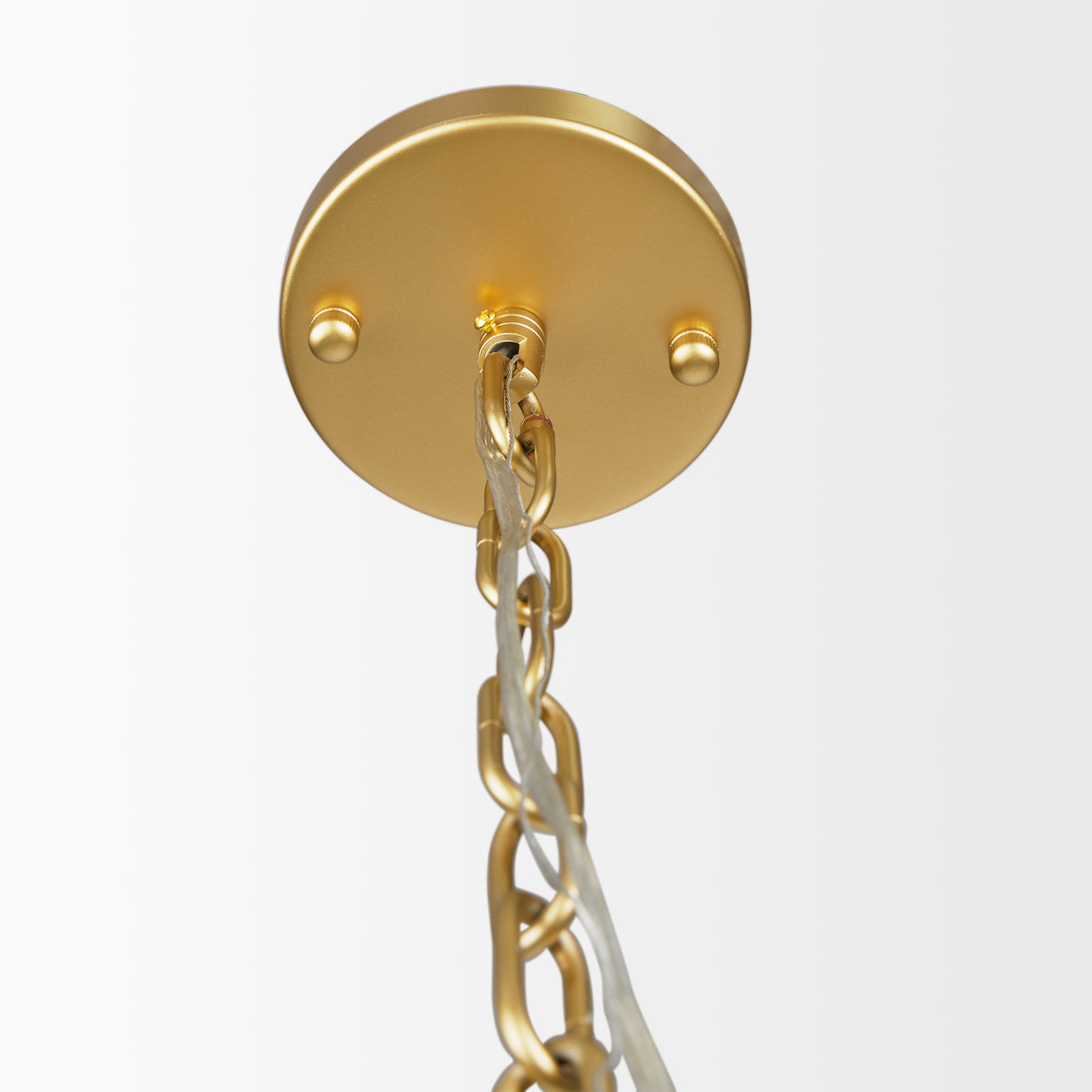 Edie Brushed Metal w/ Frosted Glass Globe 1-Light Pendant-Pendant Lighting-DECOROLALA