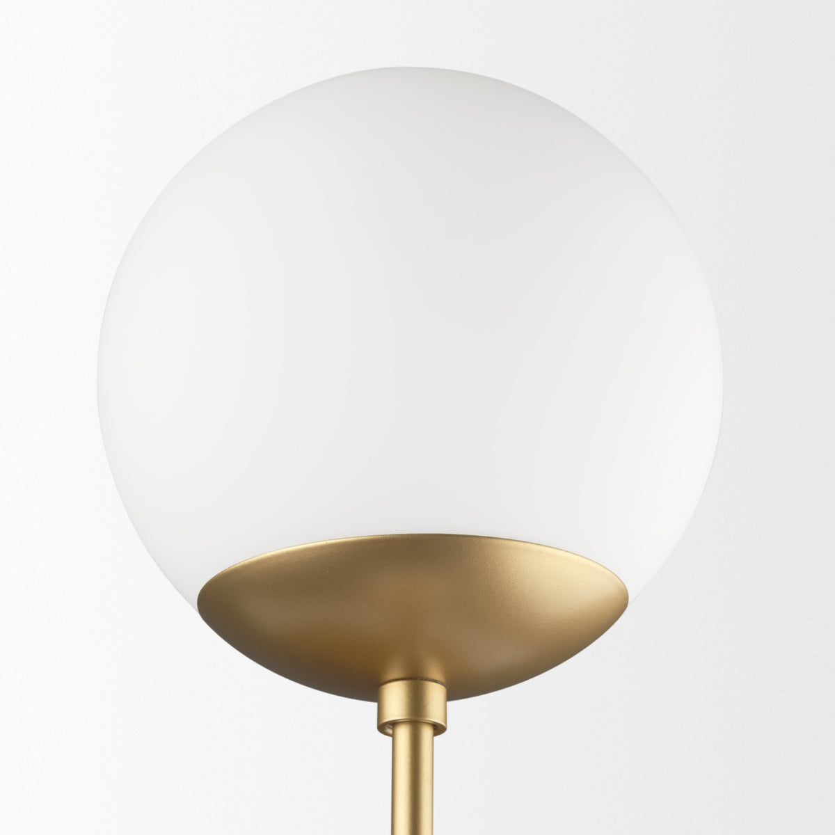 Edie Brushed Metal w/ Frosted Glass Globes 2-Light Wall Sconce-Wall Sconces-DECOROLALA