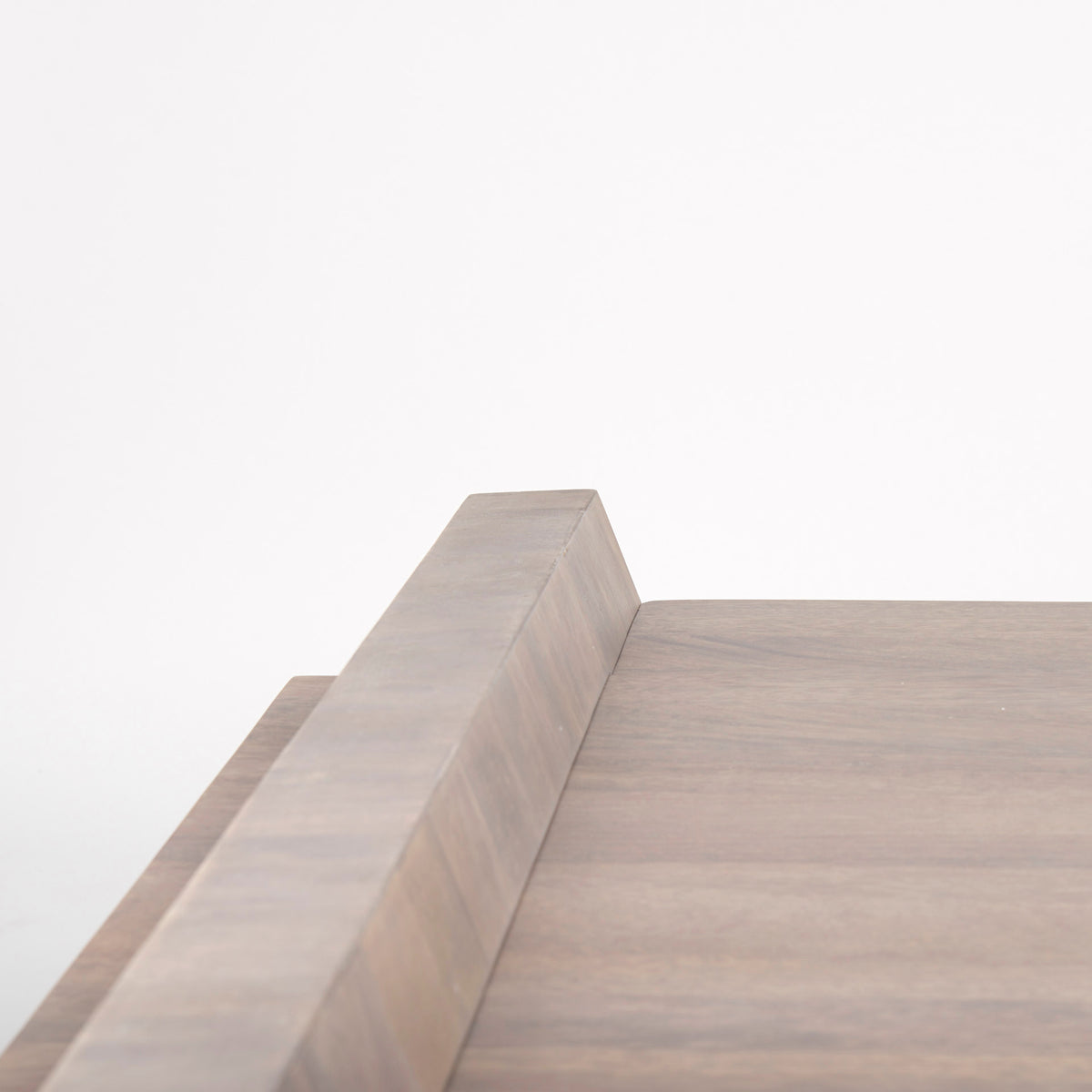Elaine 59x36 Brown Solid Wood Top & Base Coffee Table-Coffee Tables-DECOROLALA