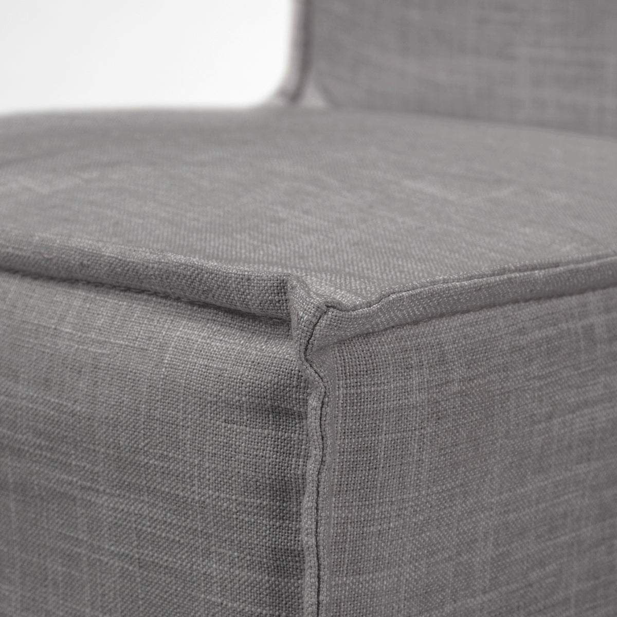 Elbert Solid Back Dining Side Chair | Fabric w/ Wood-Dining Chairs-DECOROLALA