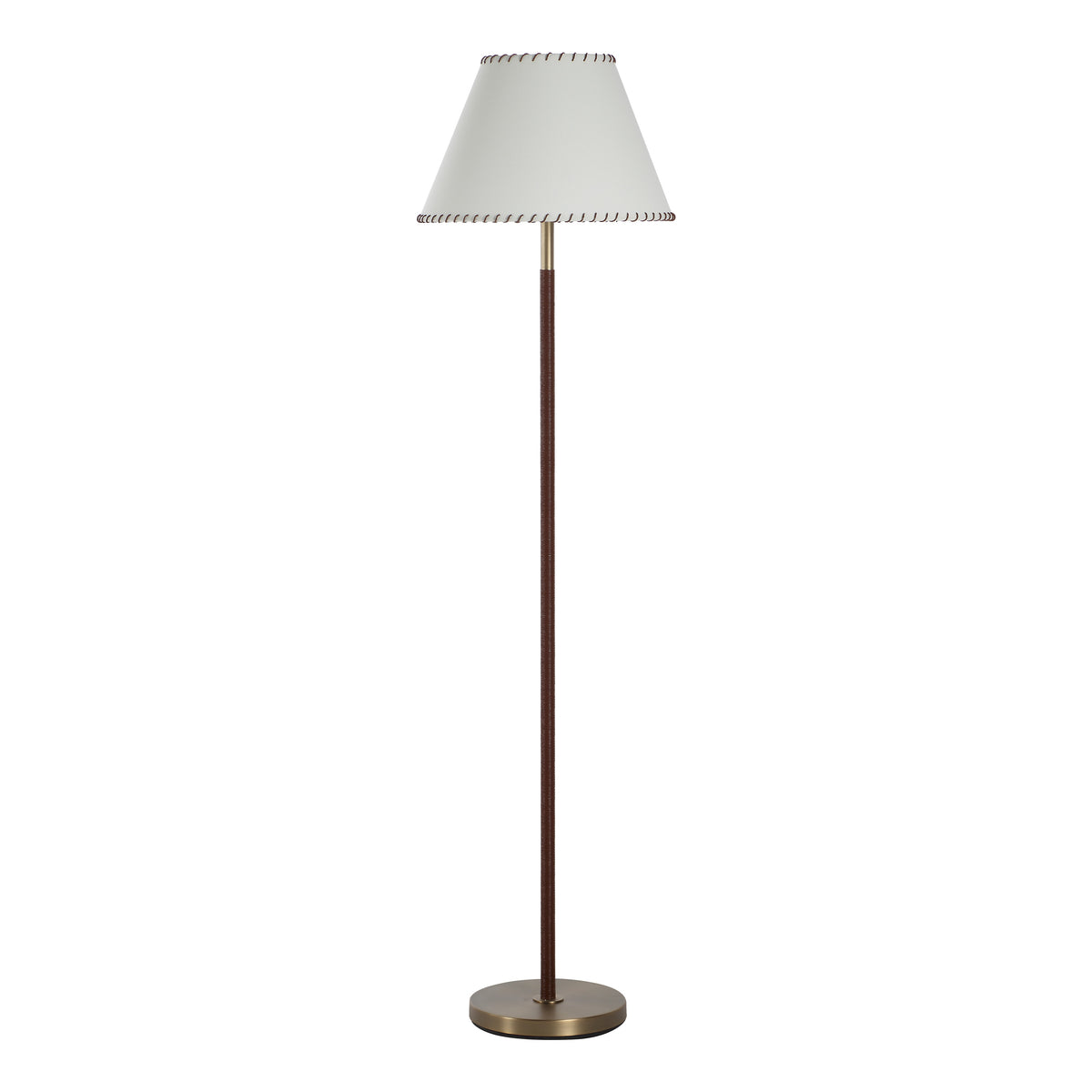 Elea 61" Floor Lamp Dark Antique Brushed Brass-Floor Lamp-DECOROLALA