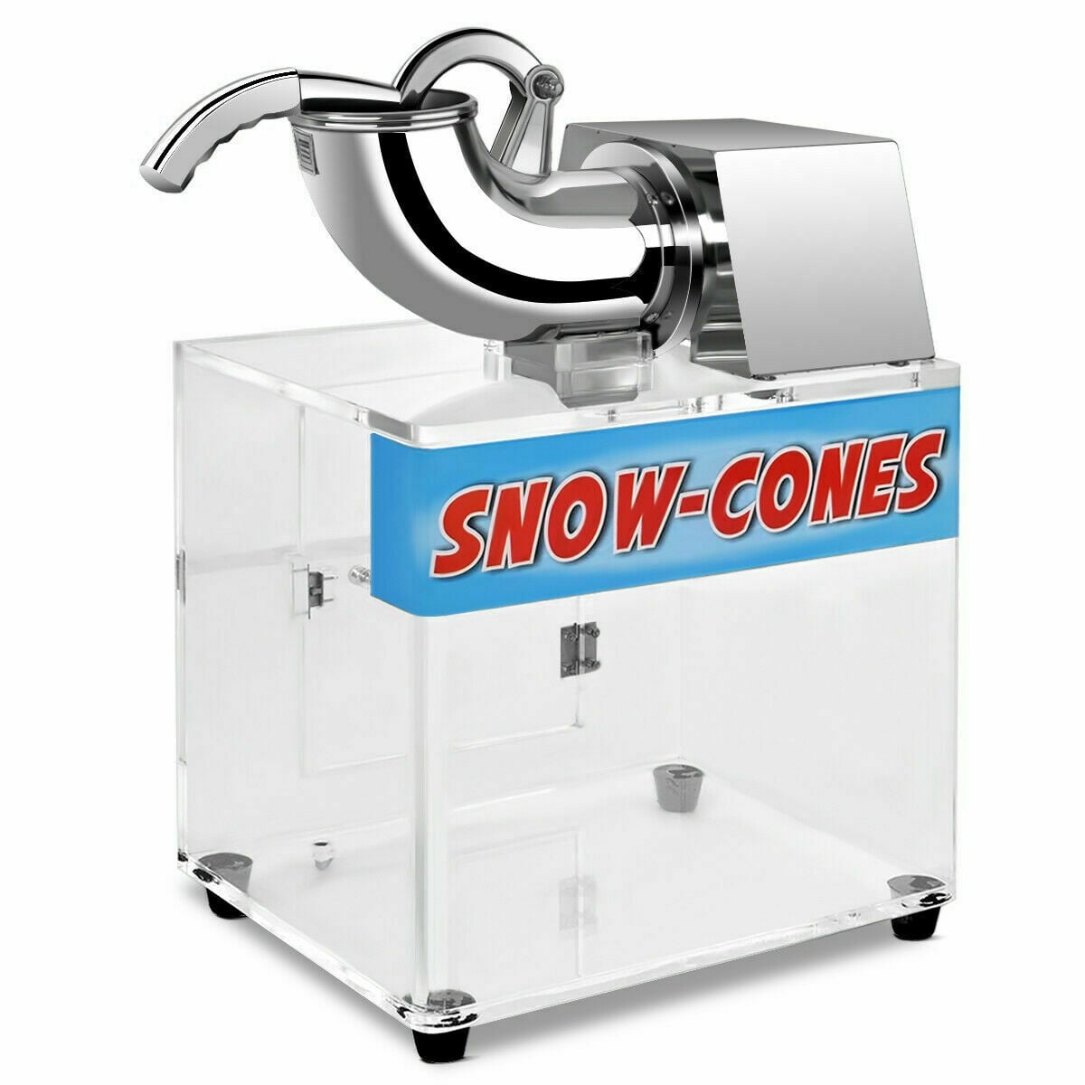 Electric Snow Cone Machine Ice Shaver Maker-Ice Crushers & Shavers-DECOROLALA