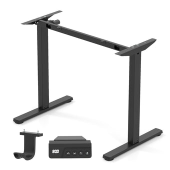 Electric Standing Desk Frame Height Adjustable Computer Desk Base with ...