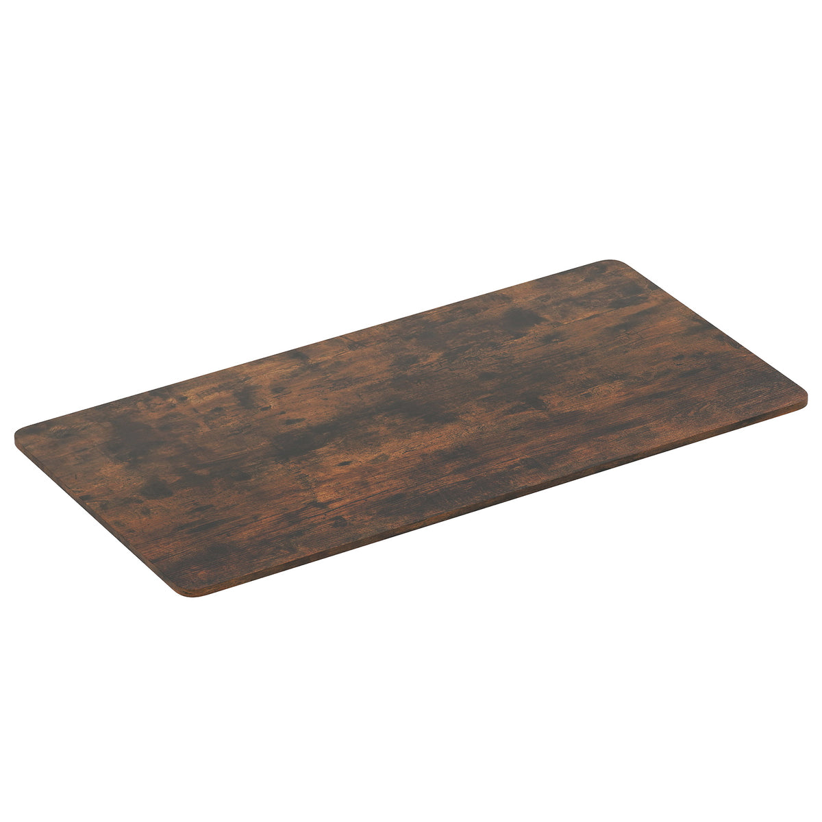 Electric Standing Desk with LED Display and 2 Memory Height Settings-Rustic Brown-Standing Desks-DECOROLALA