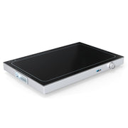 Electric Warming Tray with Adjustable Temperature and Built-In Handles Tempered Glass-Food Warmers & Burners-DECOROLALA